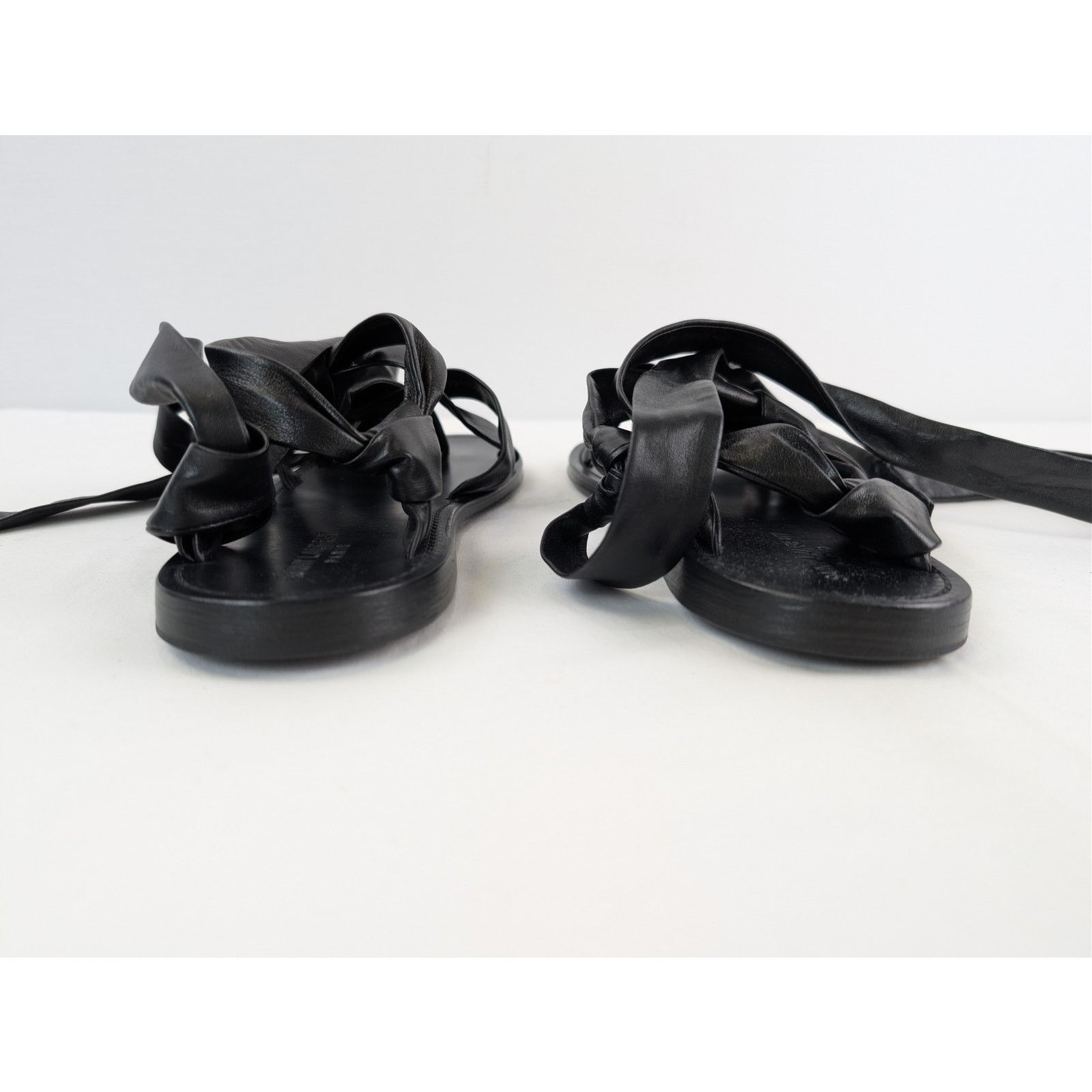 Saint Laurent Paris o1rshd1 Nolan Sandal in Nero Size US 12 / EU 45 - 10 Thumbnail