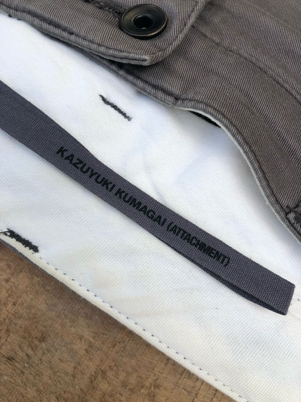 Attachment Kazuyuki Kumagai Attachment Pants Size US 32 / EU 48 - 3 Thumbnail