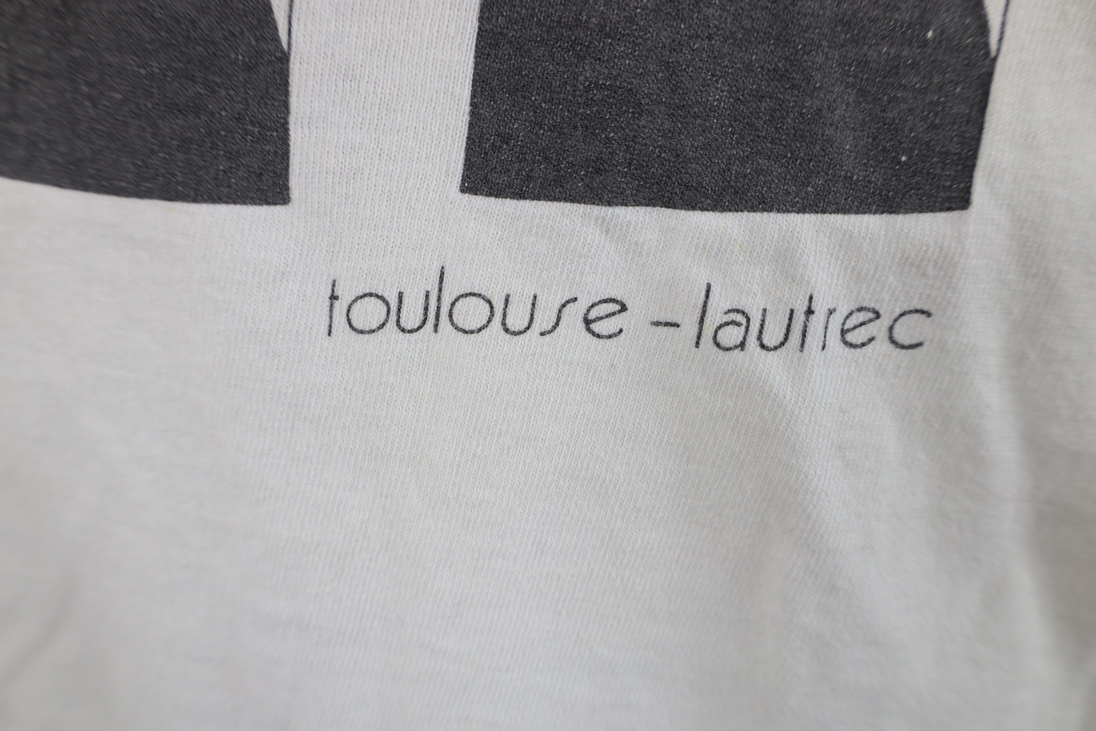 Vintage 90s Streetwear Toulouse-Lautrec T-Shirt USA