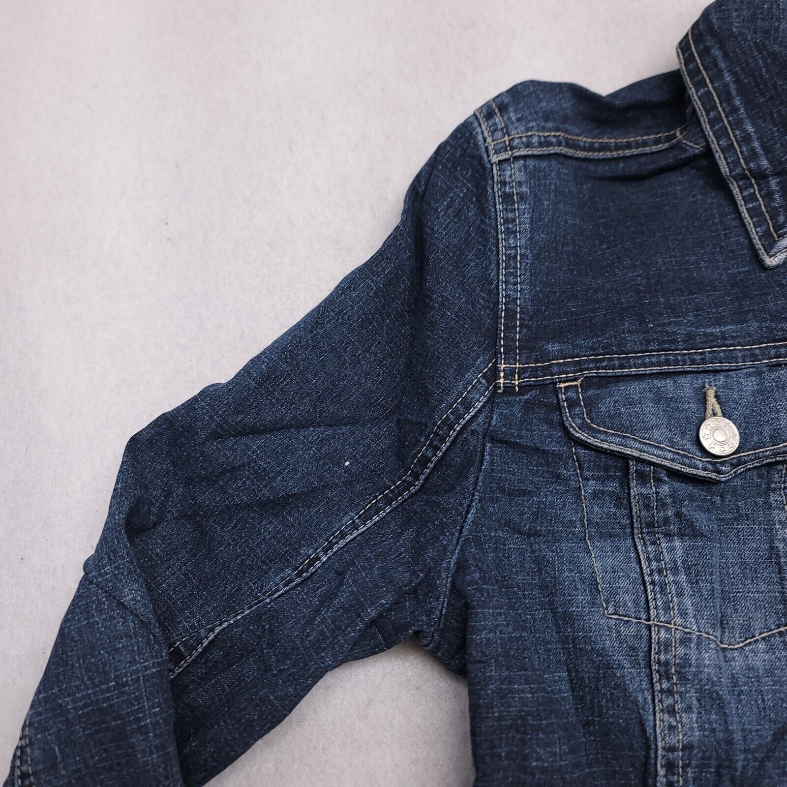 AMI AMI Casual Button Up Denim Jean Jacket Womens Size S Blue Size S / US 4 / IT 40 - 4 Thumbnail