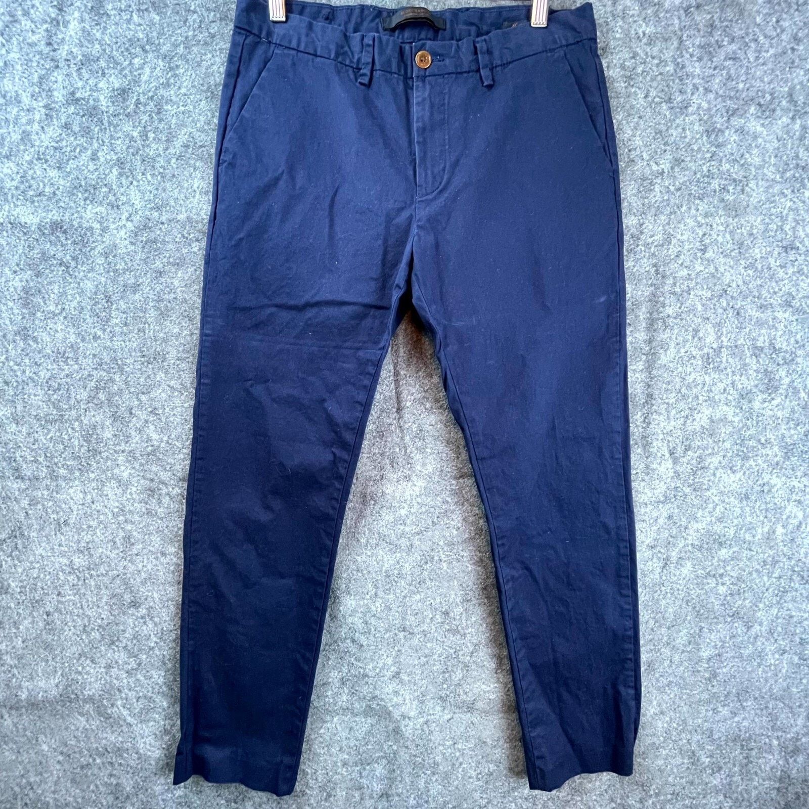 Scotch & Soda Scotch & Soda Mott Pants Mens 30 Blue Minimalist Preppy Size US 30 / EU 46 - 1 Thumbnail