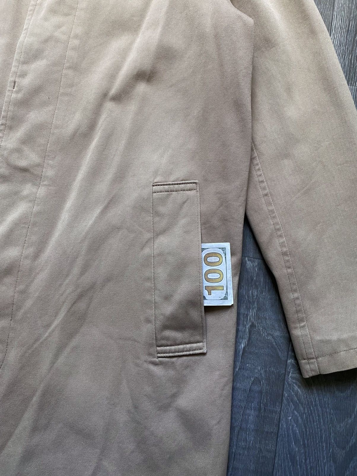 A.P.C. Women’s APC Rue de Fleurus Paris Beige Trench Coat Jacket Size M / US 6-8 / IT 42-44 - 14 Thumbnail