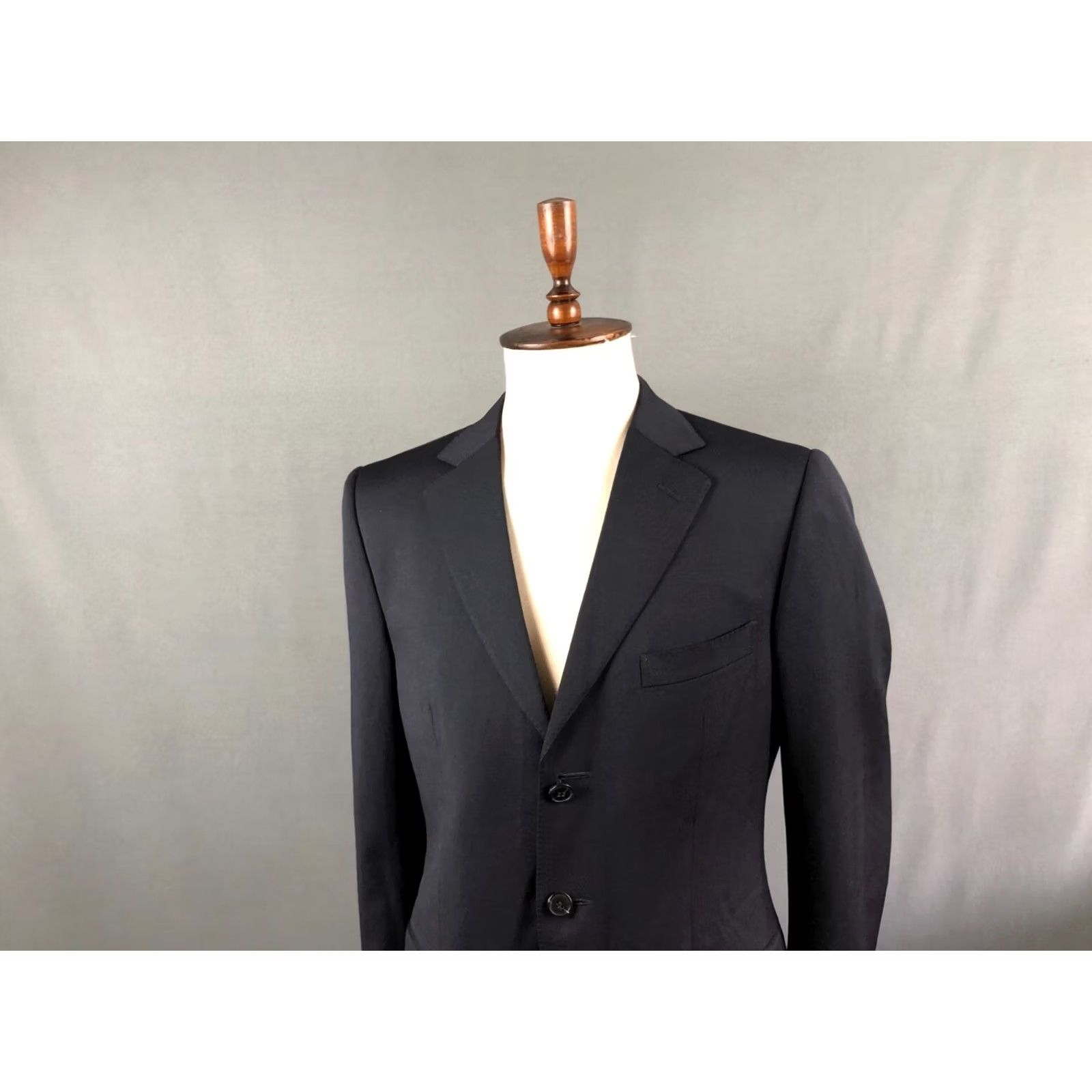 Z Zegna Z Zegna Blazer Jacket Wool Dark Blue Men Size 48R Size 48R - 4 Thumbnail