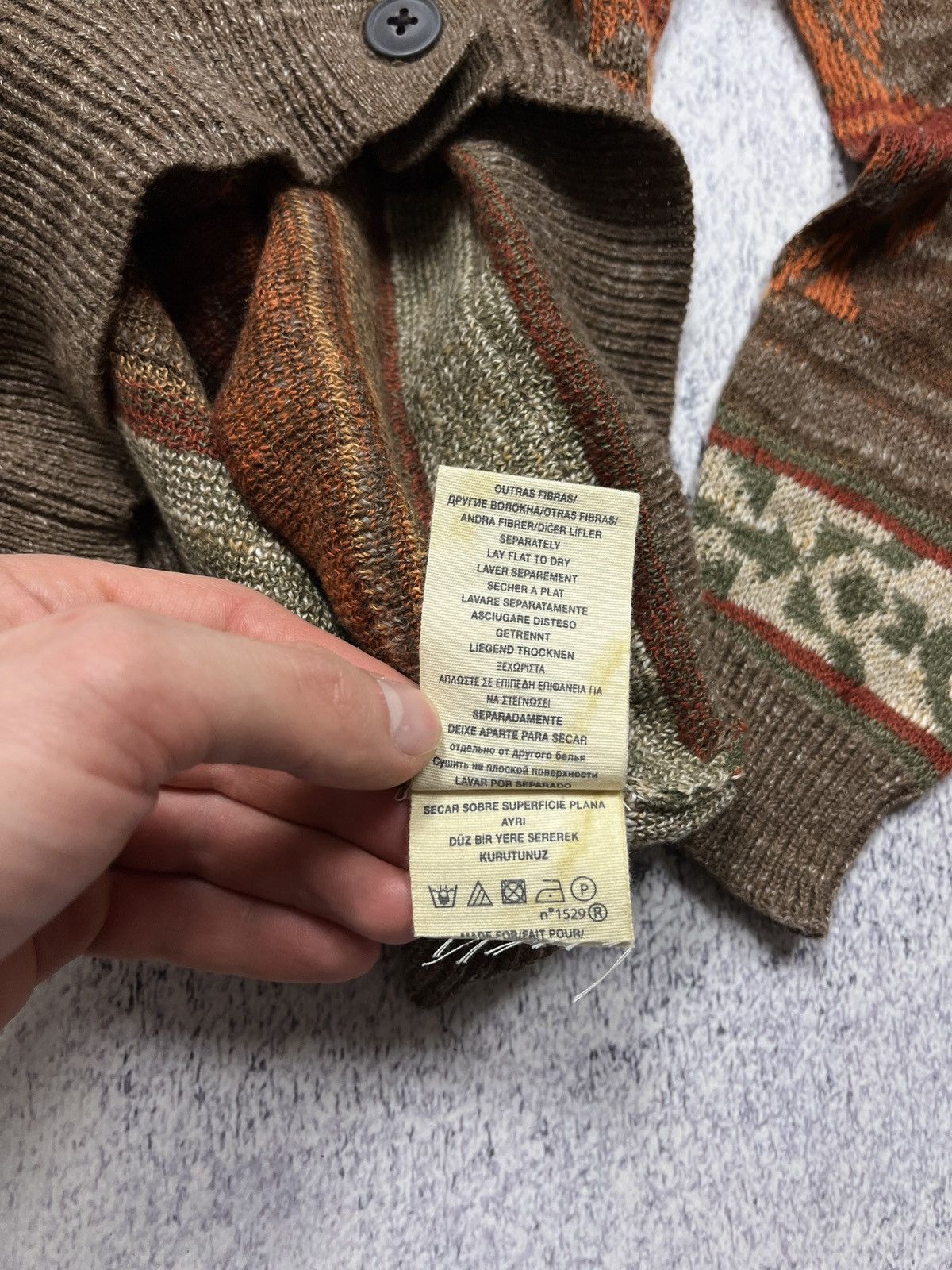 Denim & Supply Ralph Lauren × Polo Ralph Lauren × Ralph Lauren Ralph Lauren Denim and Supply Aztec Southwest Knit Cardigan Size S / US 4 / IT 40 - 11 Thumbnail