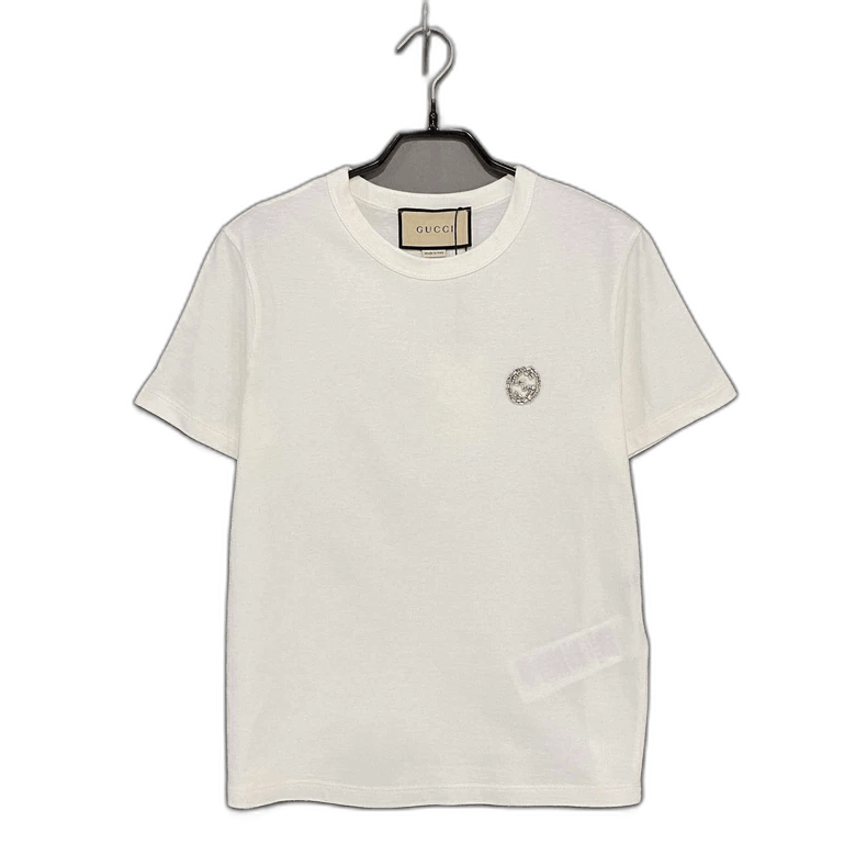 Gucci GUCCI Logo Short Sleeve T-Shirt Size L / US 10 / IT 46 - 1 Thumbnail