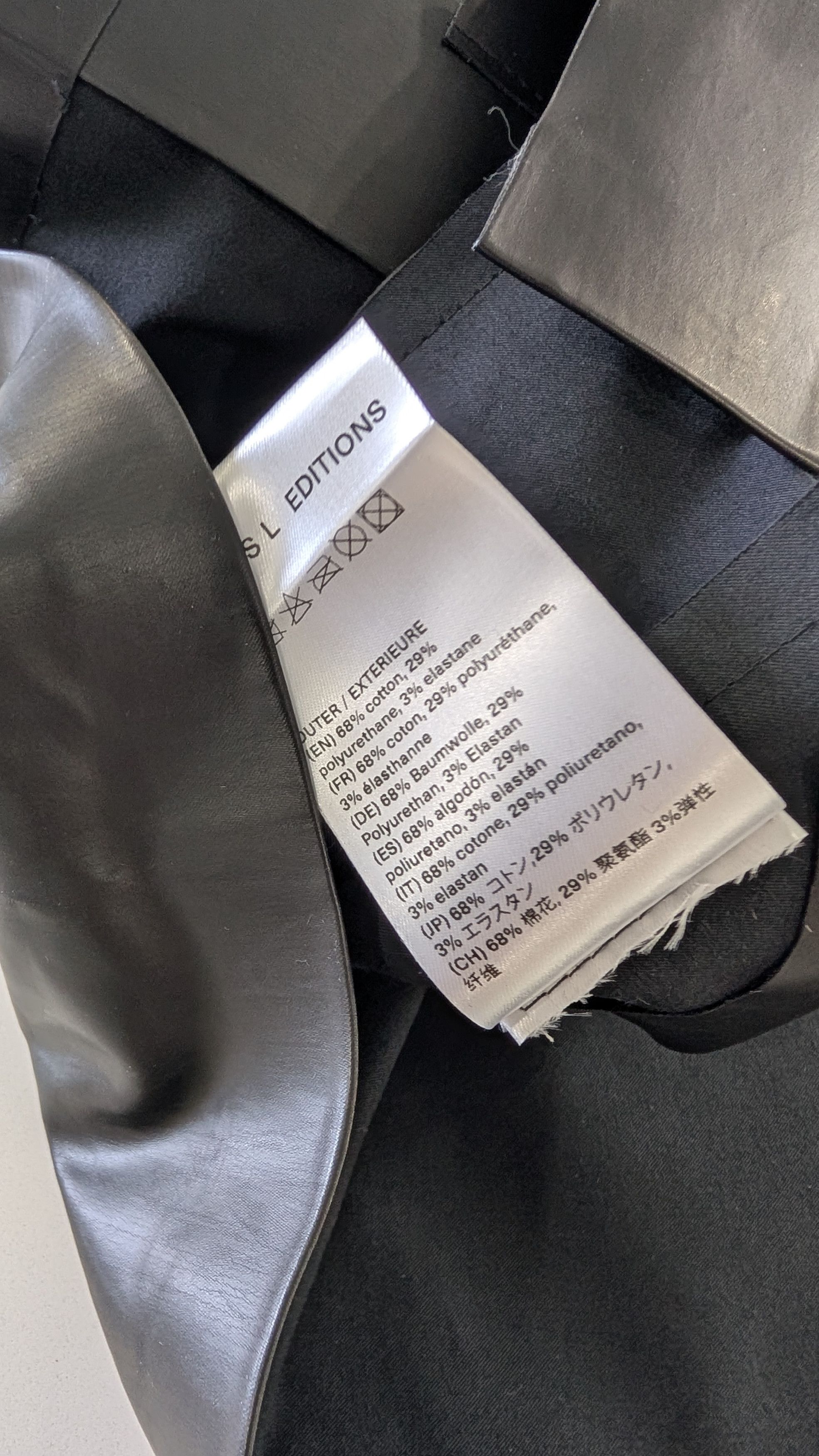 Kassl Editions KASSL EDITIONS Original Hip Oil Jacket Black Size 36 S Size US S / EU 44-46 / 1 - 12 Thumbnail
