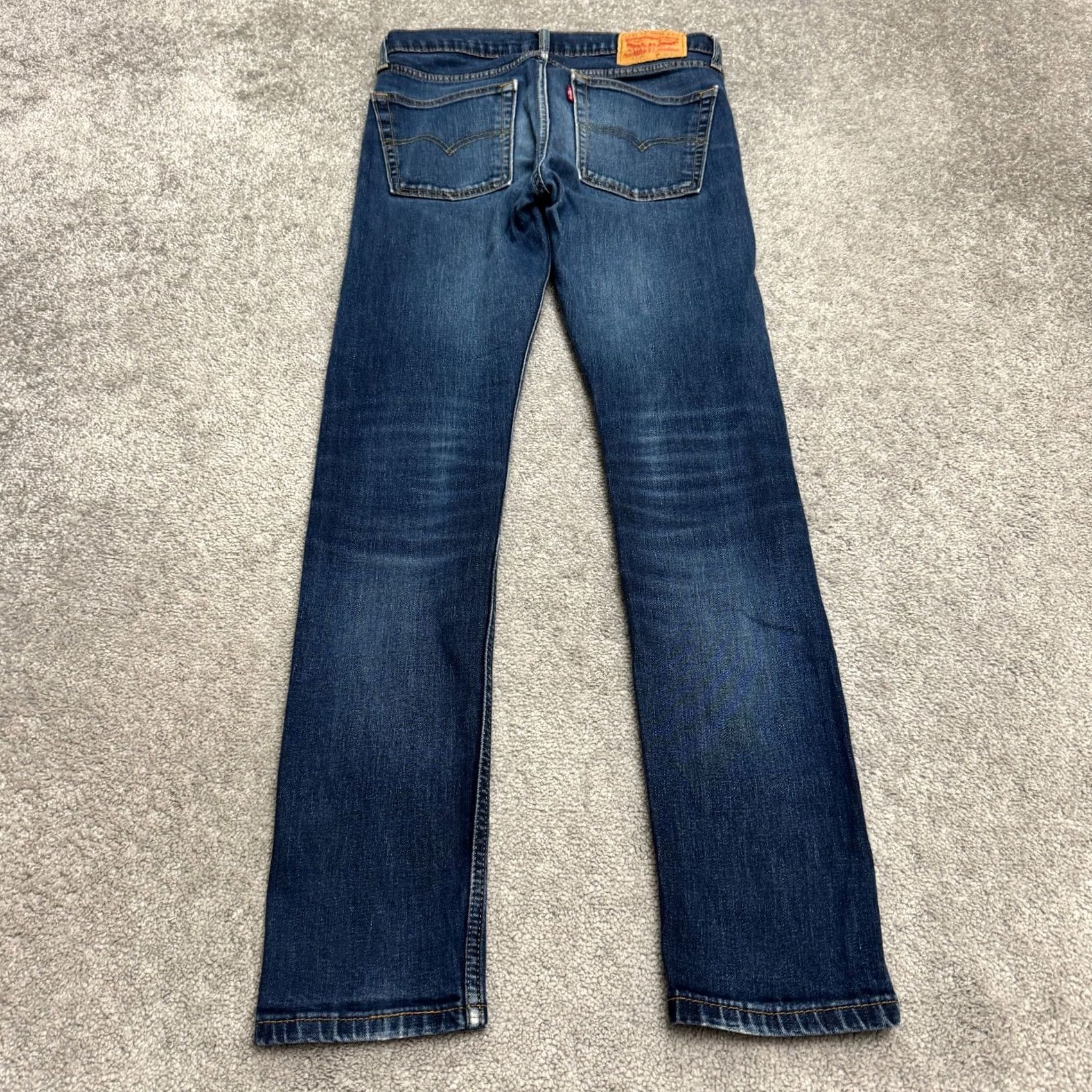 Levi's Levi's 510 Skinny Jeans Mens 30x32 Blue Dark Wash Cotton Stretch Casual Denim Pants Size US 34 / EU 50 - 2 Thumbnail