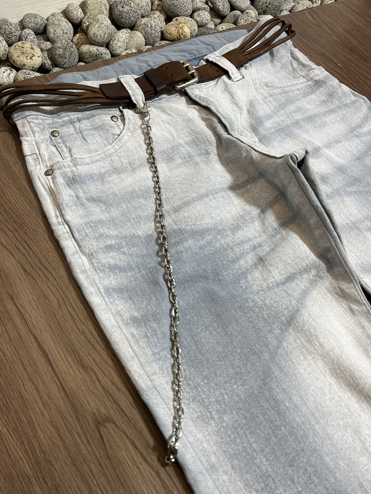 Tornado Mart Zero by Tornado Mart Snowflake Waxed Pants Size US 32 / EU 48 - 7 Thumbnail