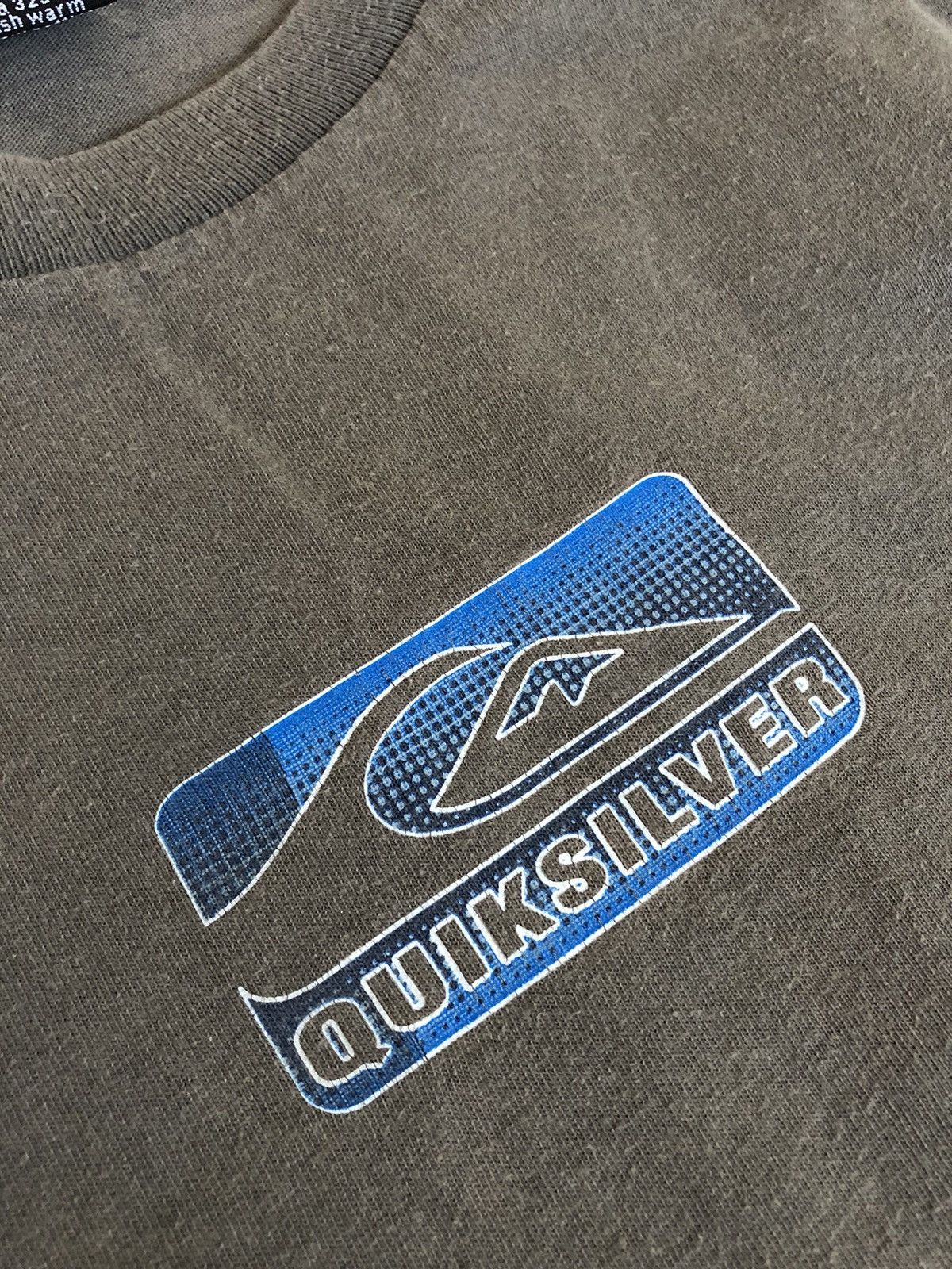 Quiksilver × Vintage Vintage Quiksilver Y2K Faded Big Logo T Shirt Made in USA Size US L / EU 52-54 / 3 - 5 Thumbnail