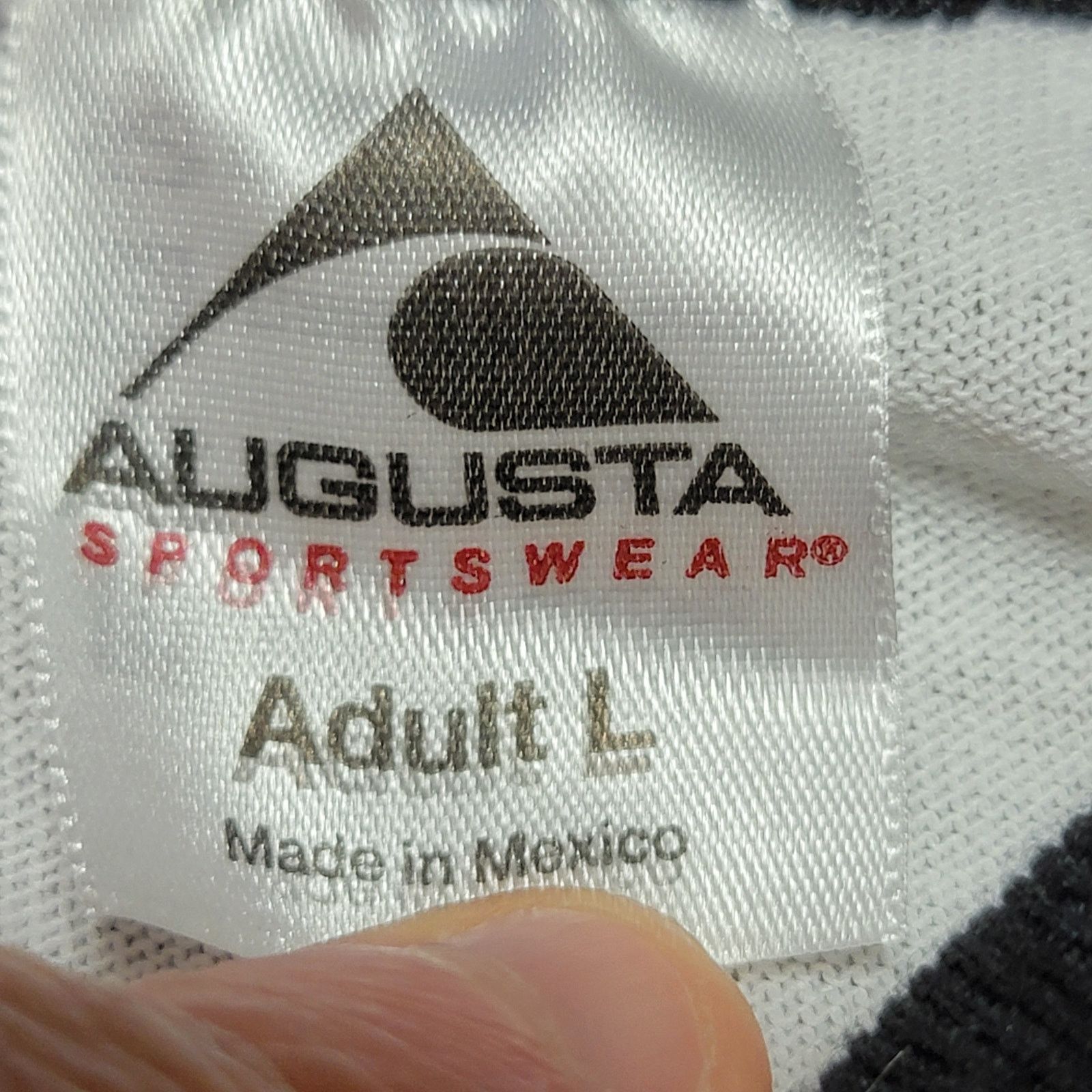 Augusta Sportswear B&W Unisex Tee "Jesus Changed My Life Bro" - Size Large Size US L / EU 52-54 / 3 - 4 Thumbnail