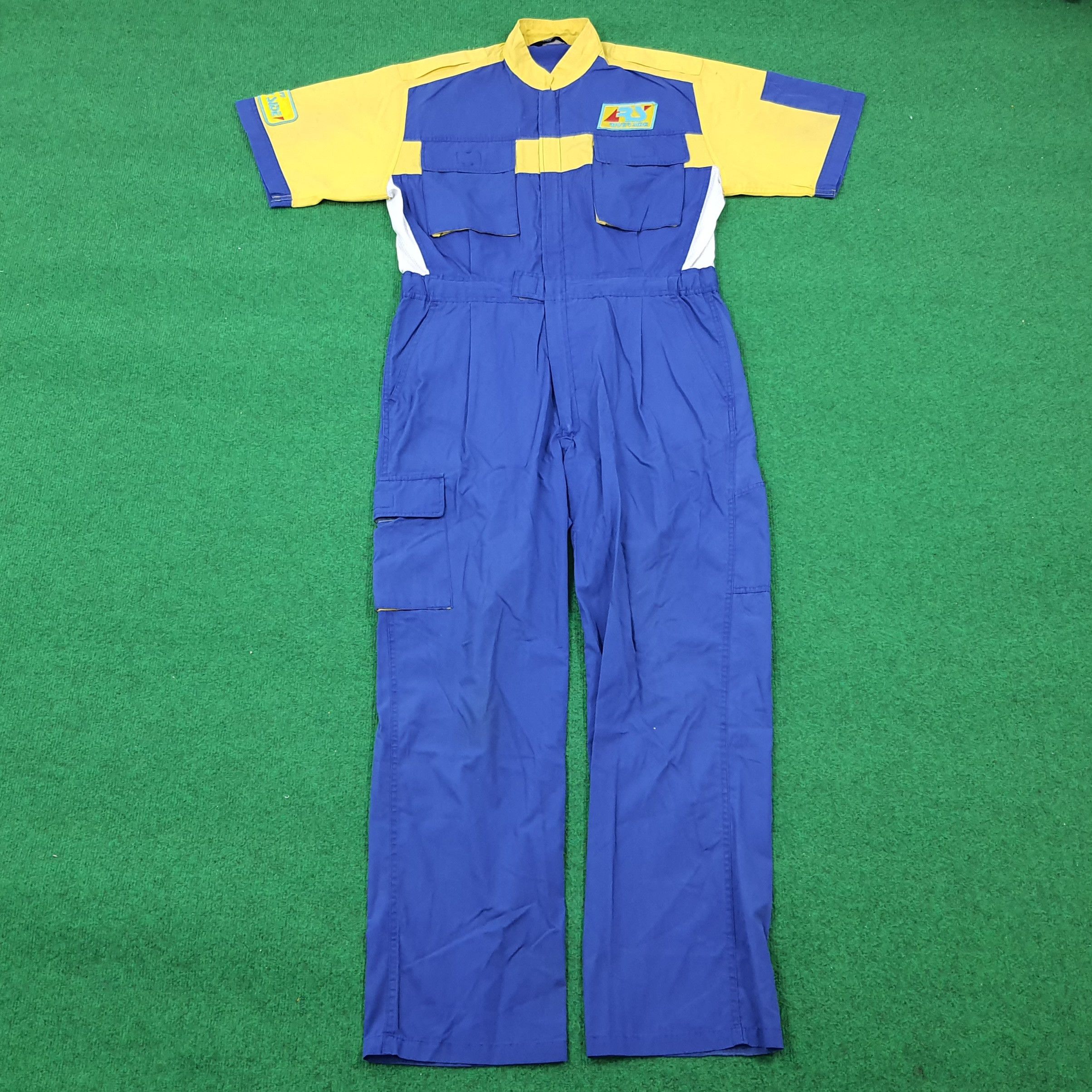 Vintage Vintage River Side Staff Racing Workwear Coverall Size US M / EU 48-50 / 2 - 4 Thumbnail
