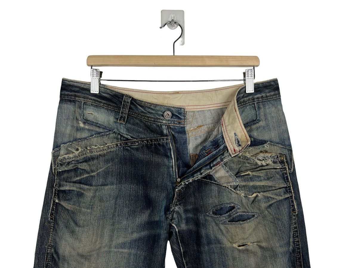 Marithe + Francois Girbaud 🔥 MARITHE FRANCOIS GIRBAUD TEQ DESIGN DENIM Size US 34 / EU 50 - 10 Thumbnail