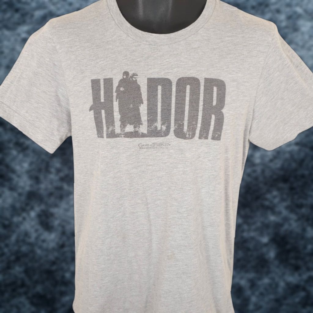 Vintage Game Of Thrones T Shirt Mens Size Medium Gray Hodor TV Series Size US M / EU 48-50 / 2 - 1 Thumbnail