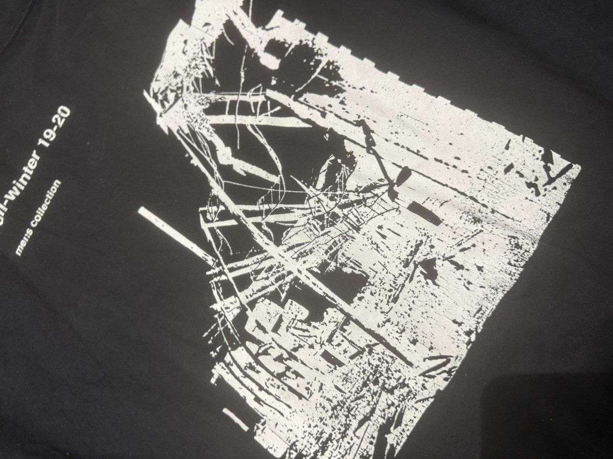 Off-White OFFWHITE FW2019 INDUSTRIAL PRINTED/RUINED FACTORY SWEATER Size US XL / EU 56 / 4 - 4 Thumbnail