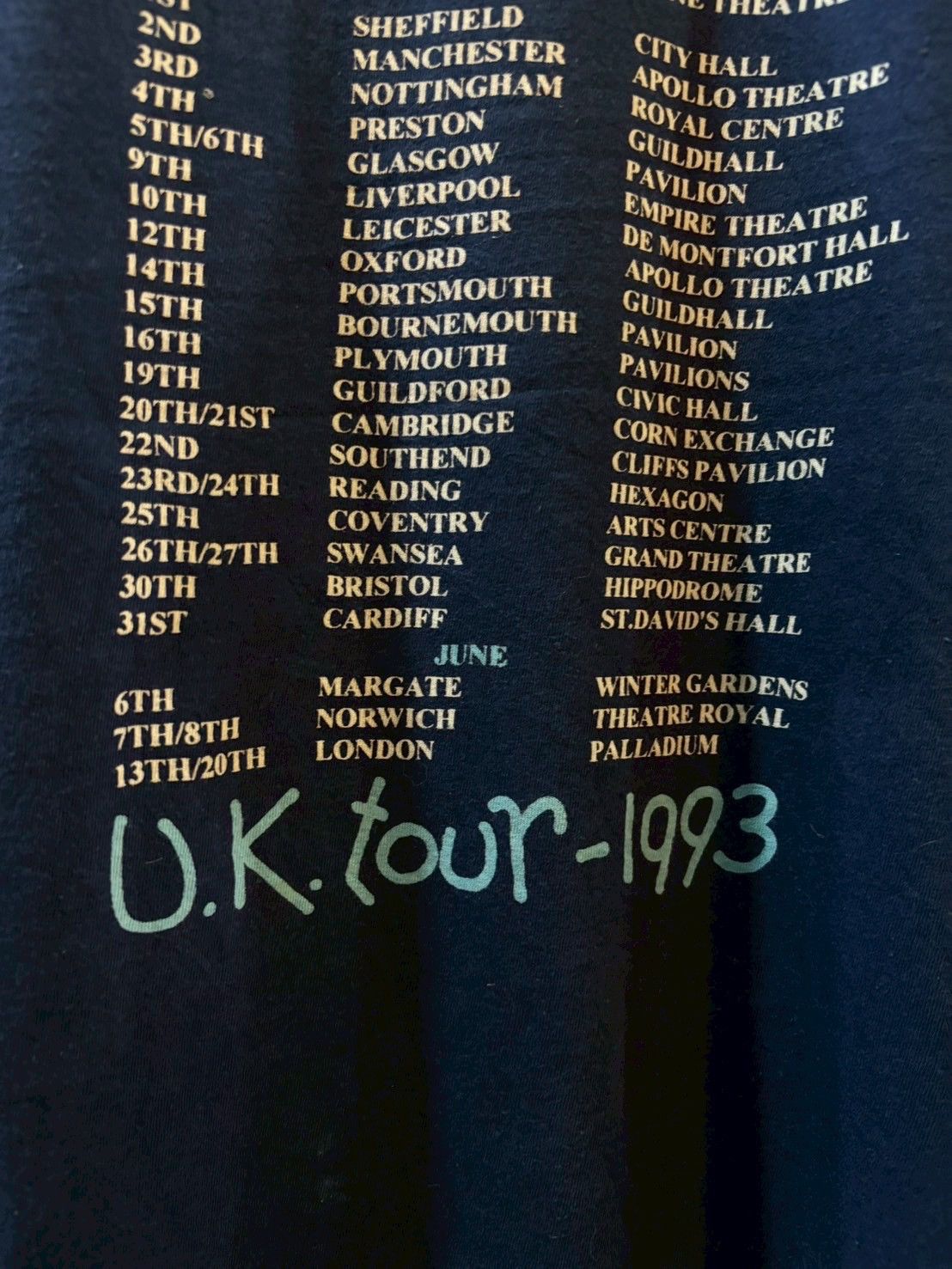 Band Tees Julian Clary 1993’s t shirt Size US XL / EU 56 / 4 - 8 Thumbnail