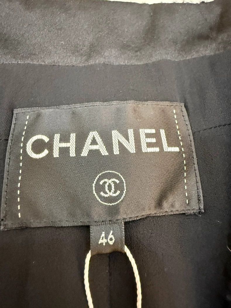 Chanel Chanel 19 Egypt Series Black Tweed Single Button Jacket Size L / US 10 / IT 46 - 5 Thumbnail