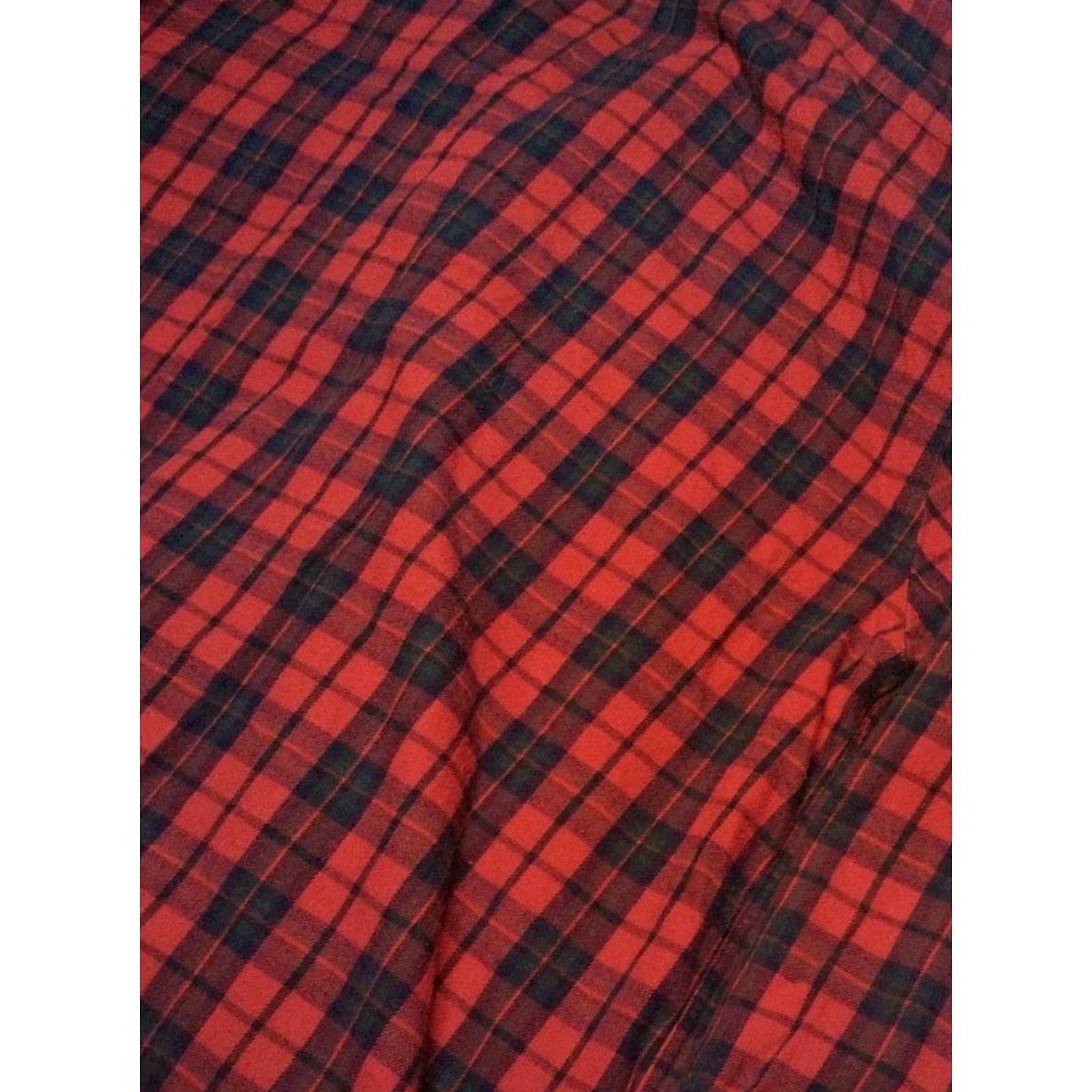 Abercrombie & Fitch VINTAGE Abercrombie & Fitch Trail Guide Plaid Flannel Button Up Shirt Large Women Red 90s Outdoors Style Shirt Size L / US 10 / IT 46 - 6 Thumbnail