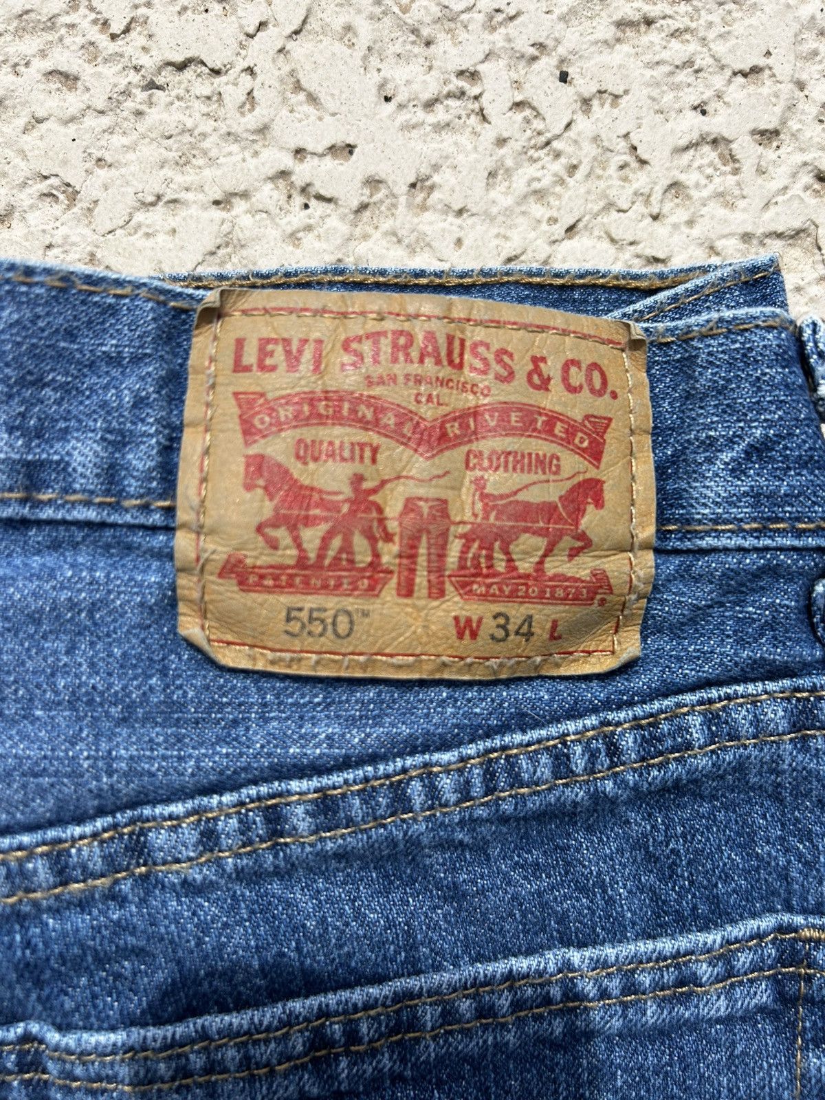 Levi's Levi’s 550 Denim Shorts Size US 34 / EU 50 - 4 Thumbnail