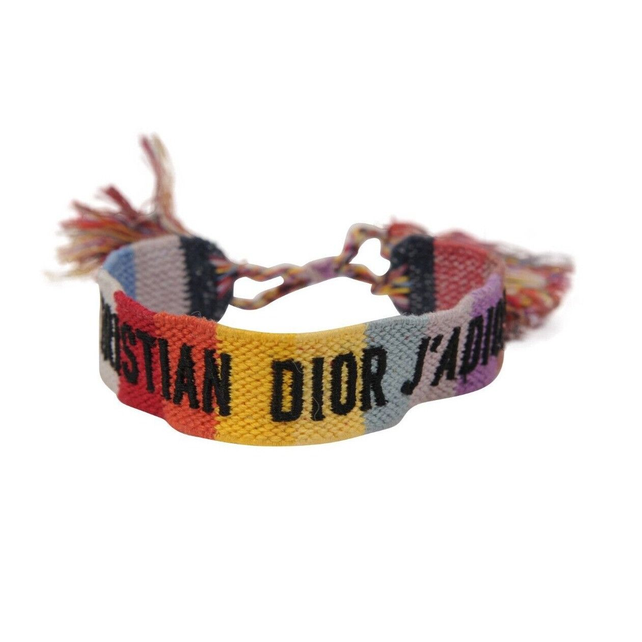 Dior Woven J'Adior Friendship Tassel Bracelet Size ONE SIZE - 1 Thumbnail