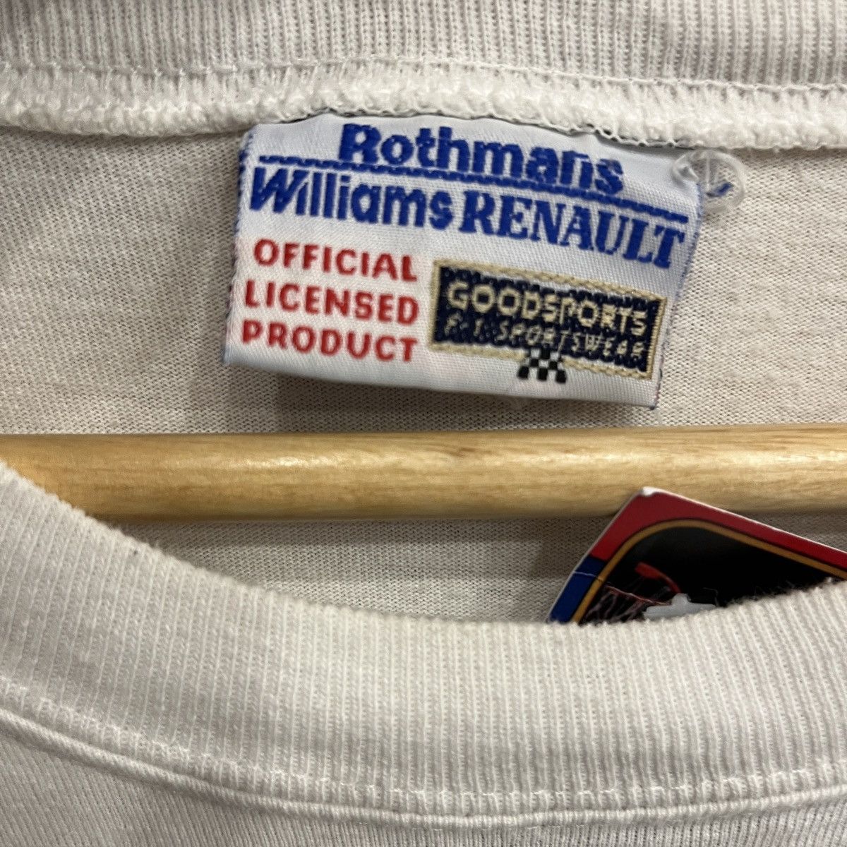 Formula 1 Vintage Rothmans Williams Renault 1996 Goodsports Tee TShirt Size US XL / EU 56 / 4 - 9 Thumbnail
