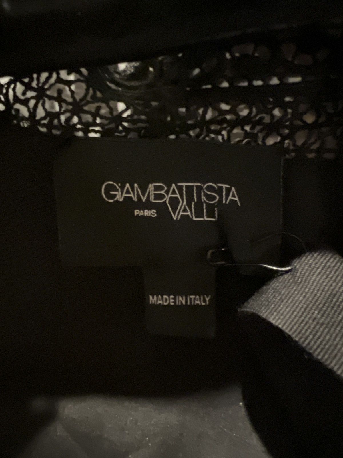 Giambattista Valli Giambattista Valli Black Midi Dress Size M / US 6-8 / IT 42-44 - 6 Thumbnail