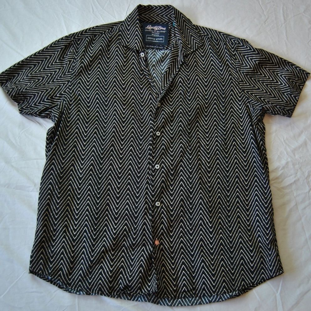 Other Lansky Bros Shirt Large Black Jungle Room Size US L / EU 52-54 / 3 - 1 Thumbnail