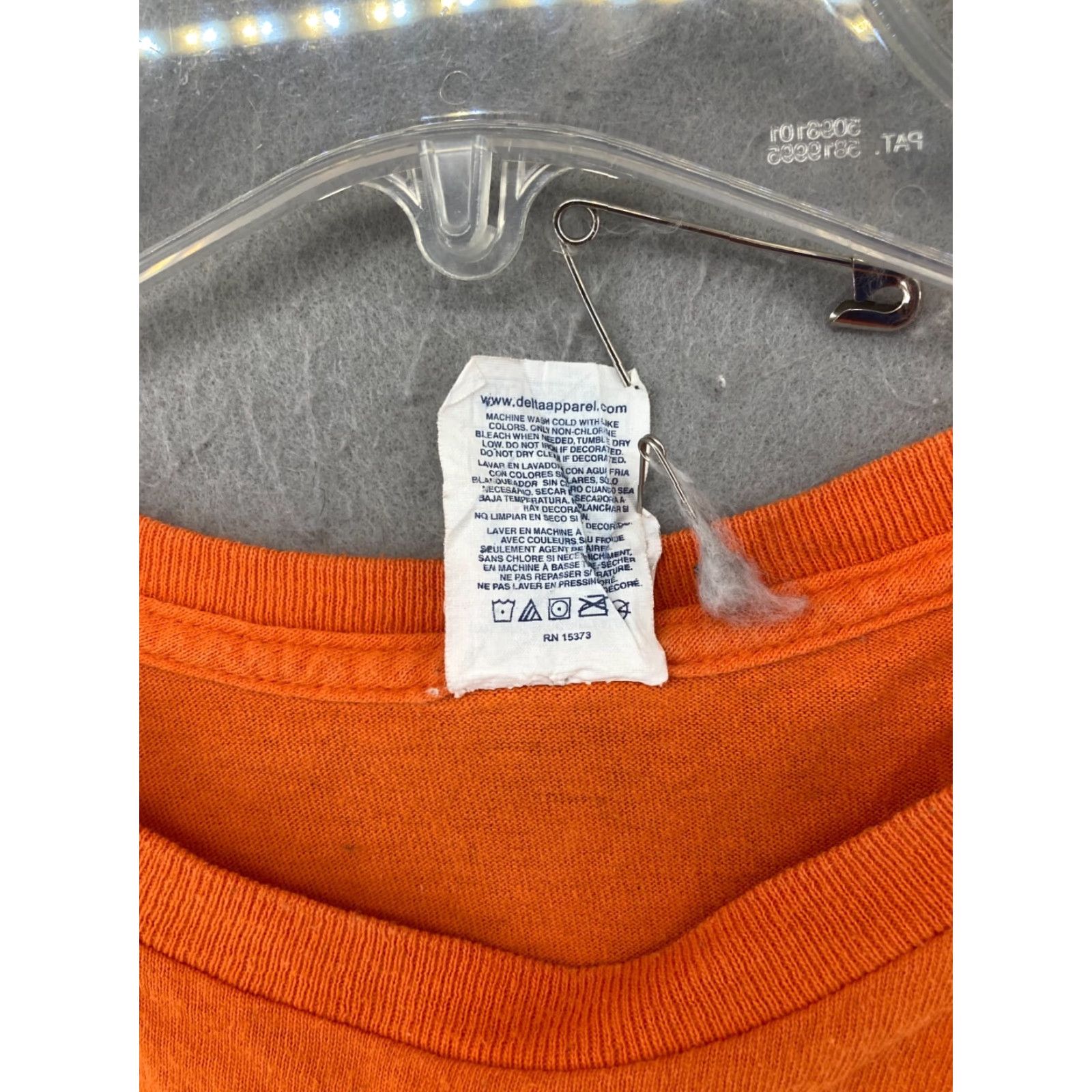 Vintage Charlotte Motor Speedway Shirt Mens 3XL Orange Racing Size US XXL / EU 58 / 5 - 7 Thumbnail