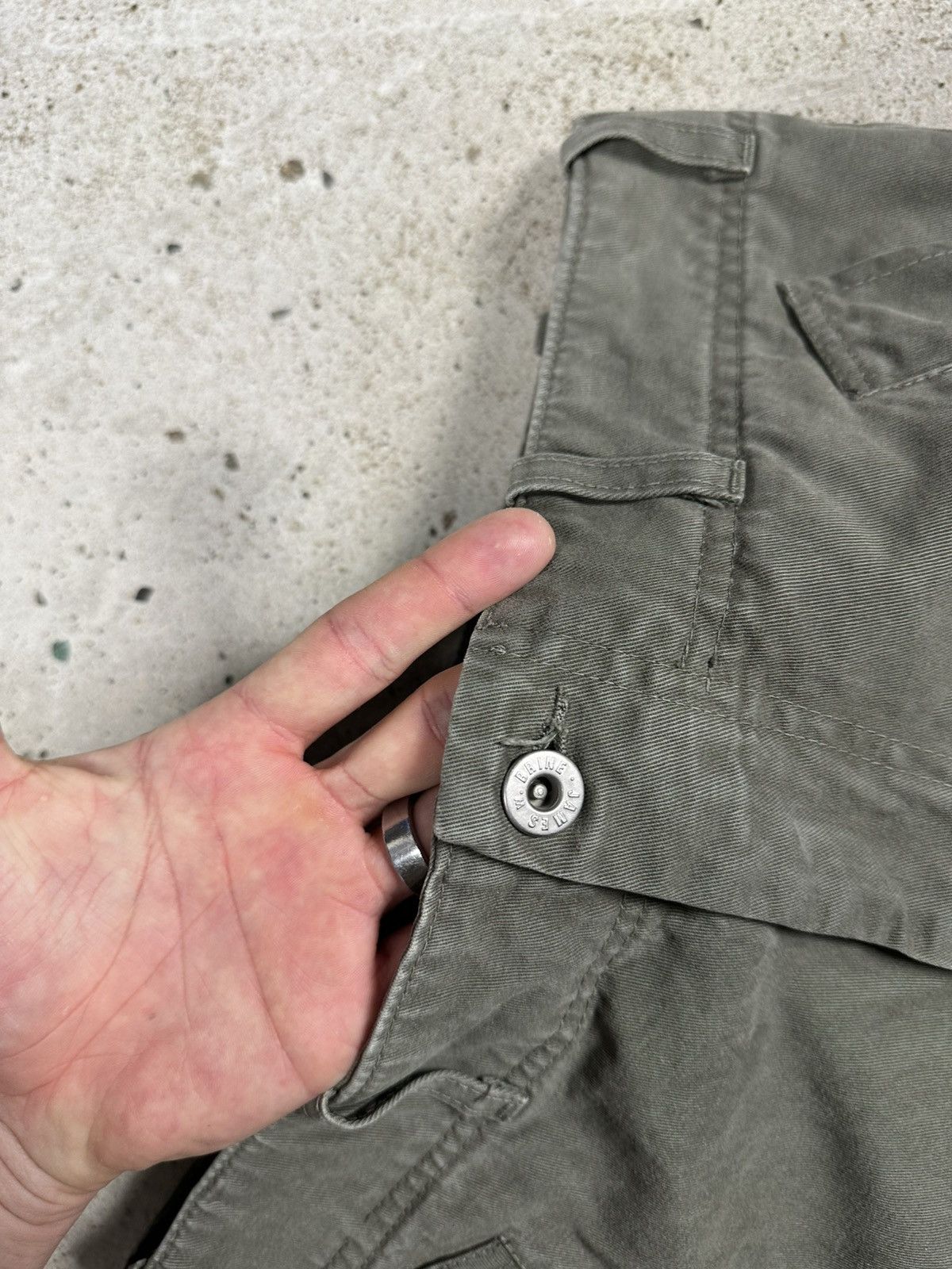 J.W. Brine Vintage 90s James W Brine Military Army Style Pants Zipped Size US 30 / EU 46 - 9 Thumbnail