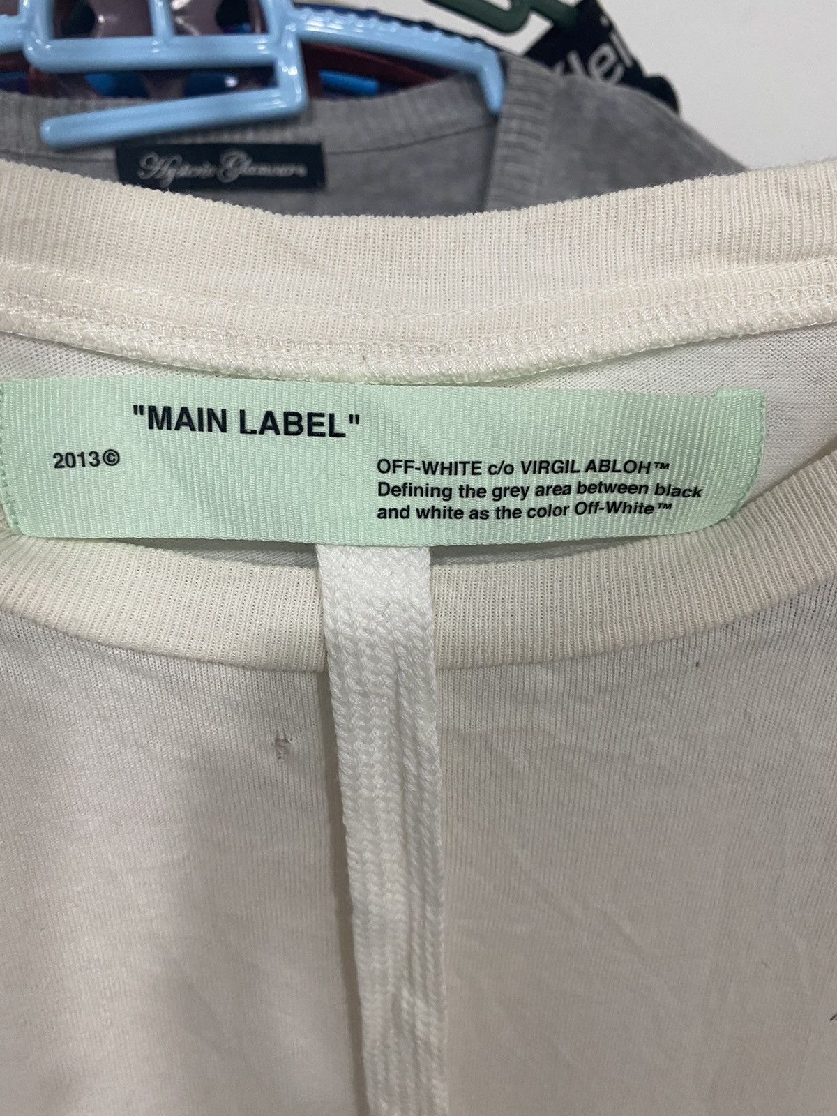 Off-White Off White "IMPRESSIONISM" Stencil Tee Big Embroided Size US S / EU 44-46 / 1 - 8 Thumbnail