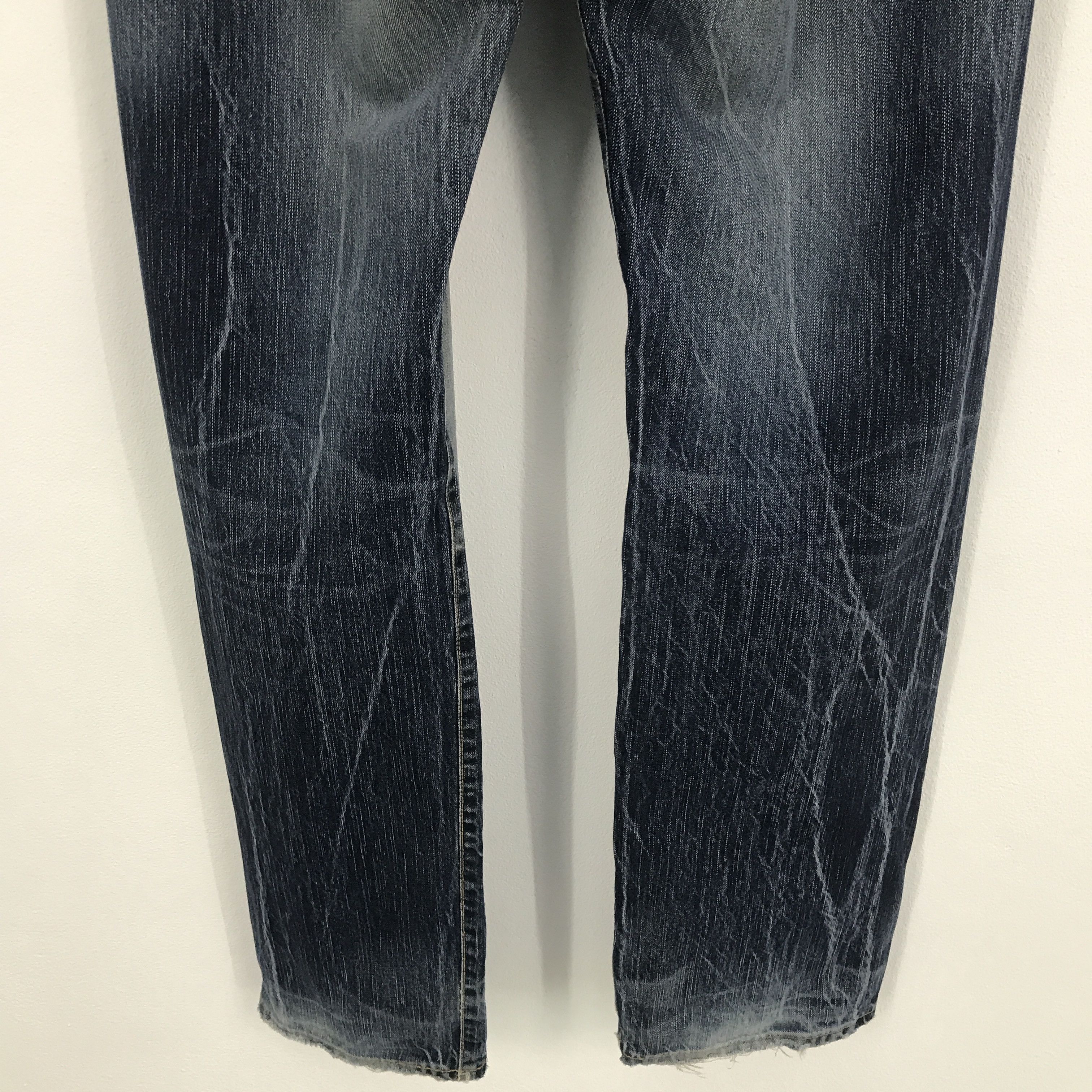 Edwin Rare Edwin Denim Faded distressed Jeans pants Size US 34 / EU 50 - 6 Thumbnail