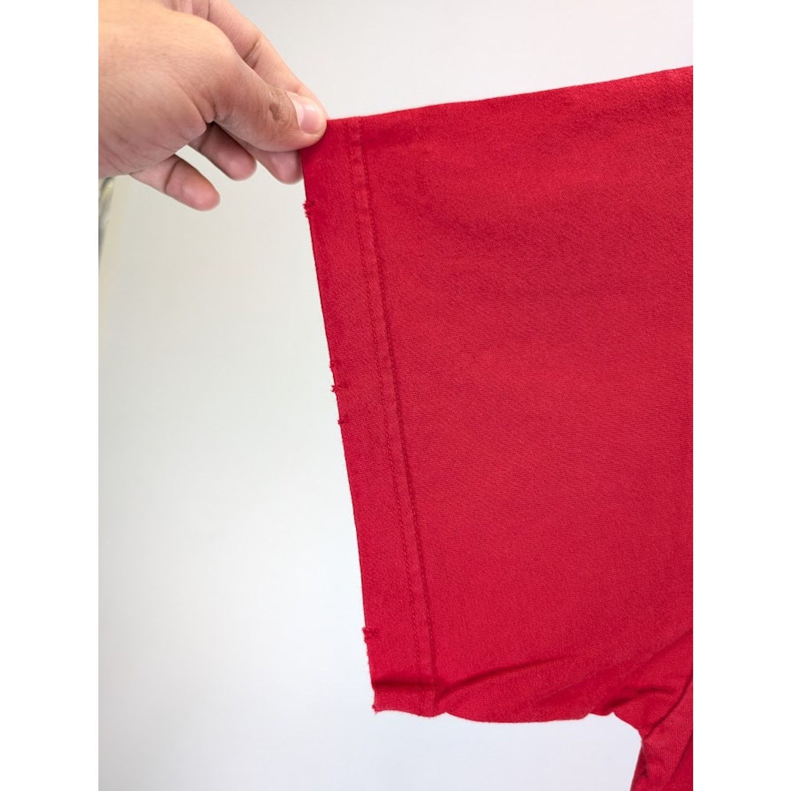 Balenciaga o1rshd1 Oversizes Fit Many Kisses Tee T-Shirt in Red Size US M / EU 48-50 / 2 - 7 Thumbnail