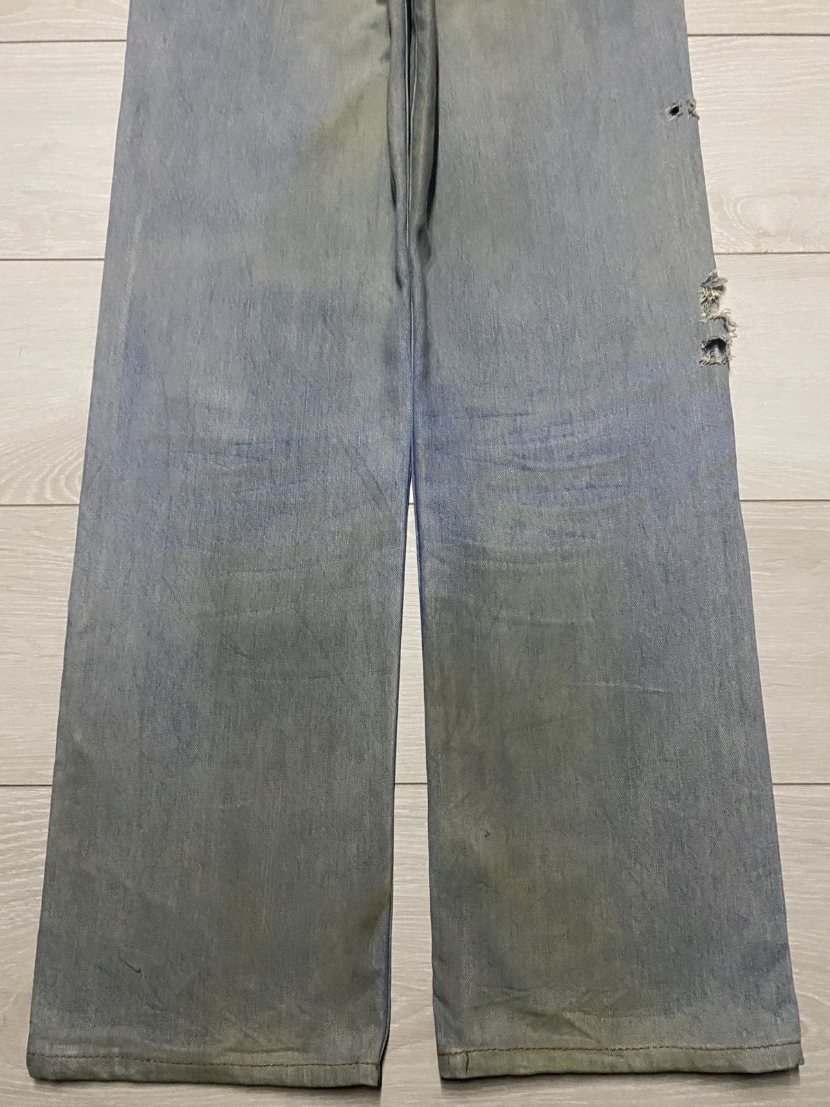 Levi's Vintage Levis 511 Mud Wash Rusty Grunge Ripped Baggy Jeans Size US 32 / EU 48 - 6 Thumbnail