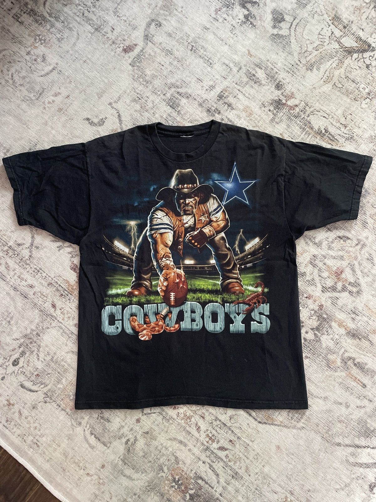 NFL × Vintage Vintage 90s Dallas Cowboys NFL Football Shirt Size US L / EU 52-54 / 3 - 1 Thumbnail