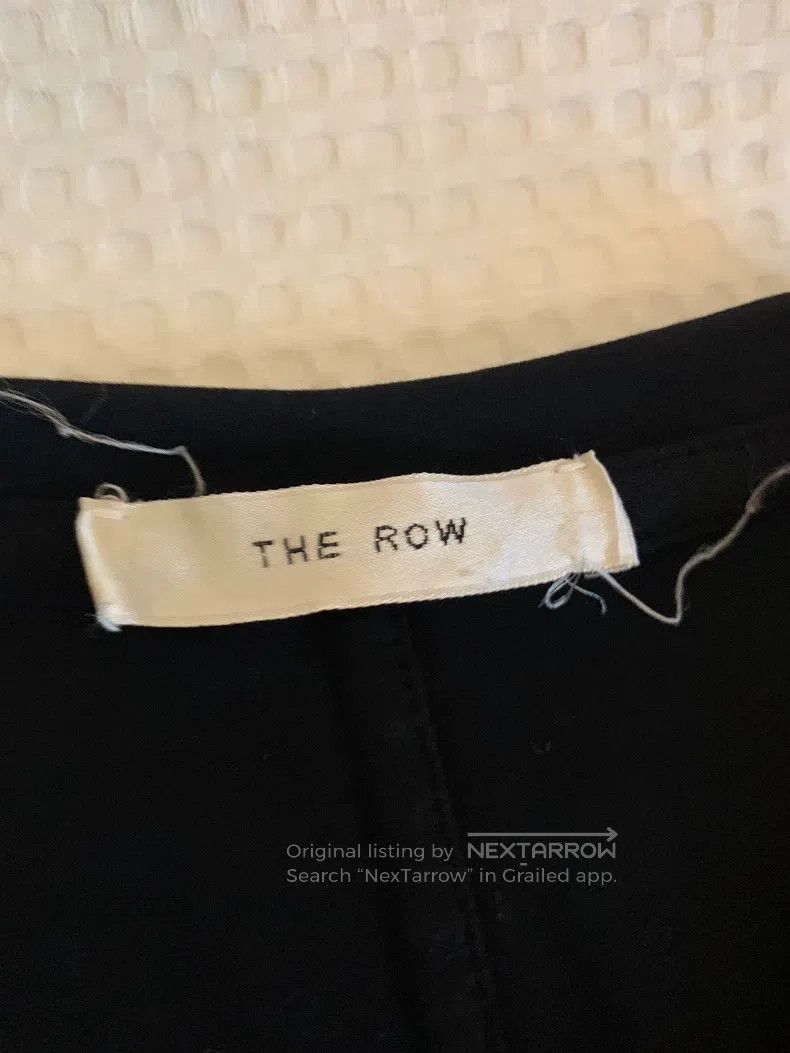 The Row The Row Black short sleeve T-shirt Size XS / US 0-2 / IT 36-38 - 2 Thumbnail