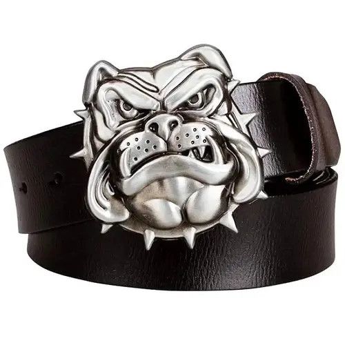 Designer Megumi x Reiya 115cm Angry BullDog Punk Y2k Buckle Belt Size ONE SIZE - 3 Thumbnail