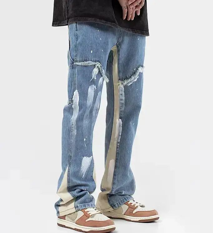 Japanese Brand hip-hop slim micro-flare trailing cargo pants Size US 32 / EU 48 - 6 Thumbnail