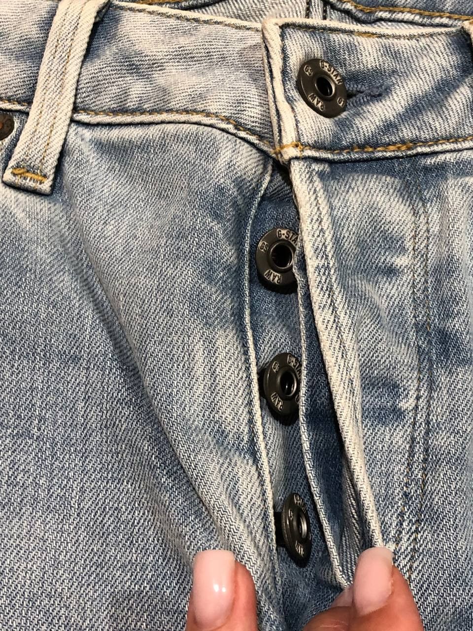 G-Star Vintage Gstar Raw Japanese Opium Faded Y2K Jeans Size US 31 - 4 Thumbnail
