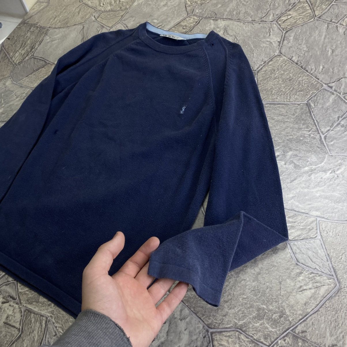 Yves Saint Laurent Yves Saint Lauren Sweatshirt Size US L / EU 52-54 / 3 - 7 Thumbnail