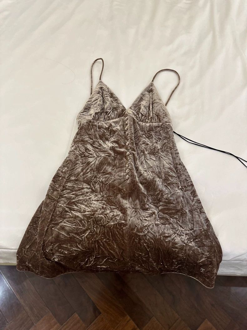 Saint Laurent Paris Saint Laurent Paris Strap Dress-2506 Size US 36 / EU 52 - 3 Thumbnail