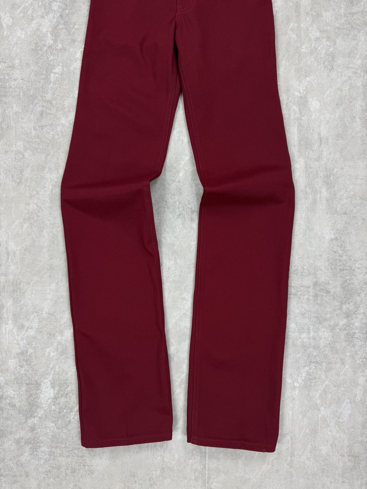 Levi's Vintage Clothing Rare Levis 630 30 88 Womens red jeans W28 L36 Size 28" / US 6 / IT 42 - 4 Thumbnail