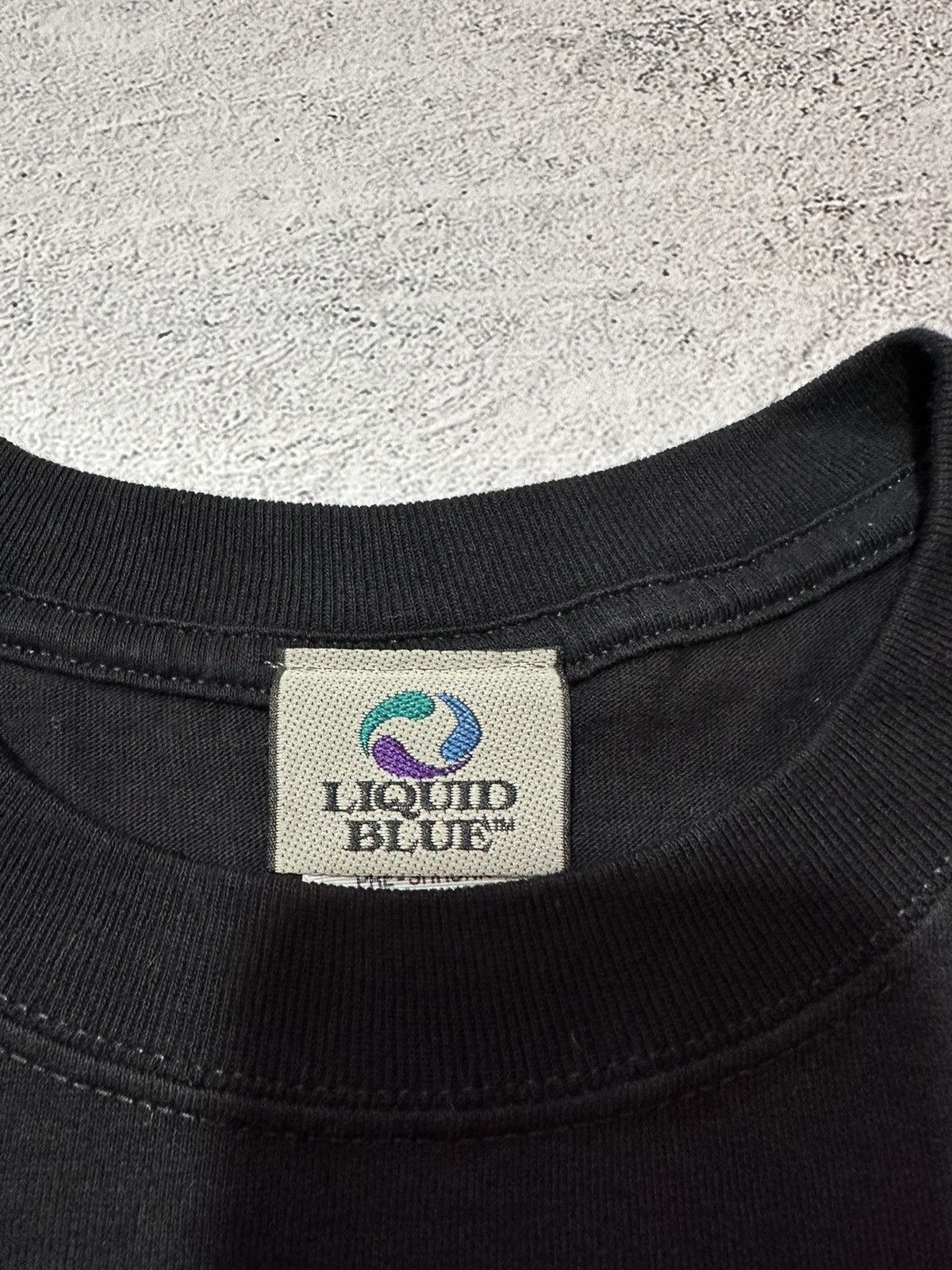 Band Tees × Liquid Blue AC/DC back in black 2006 vintage liquid blue t shirt Size US XL / EU 56 / 4 - 6 Thumbnail