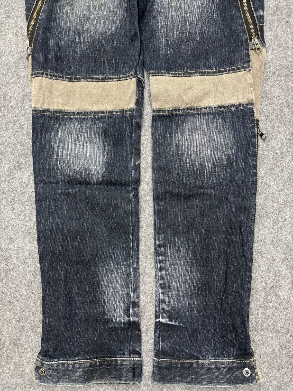 PPFM PPFM Very Rare Archival Skinny Jeans Cool Zipper F631 Size US 32 / EU 48 - 19 Thumbnail