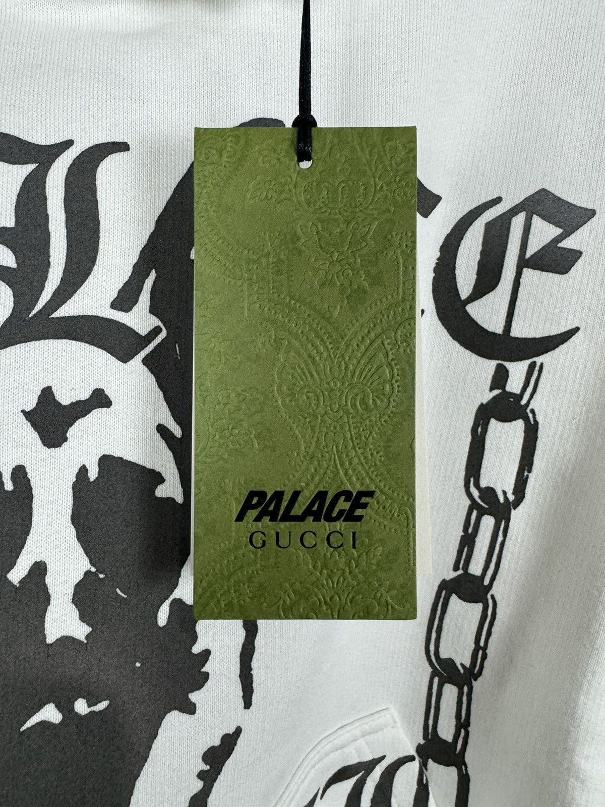Gucci × Palace Palace x Gucci Printed Cotton Jersey Stud Sweatshirt -Size M Size US M / EU 48-50 / 2 - 8 Thumbnail