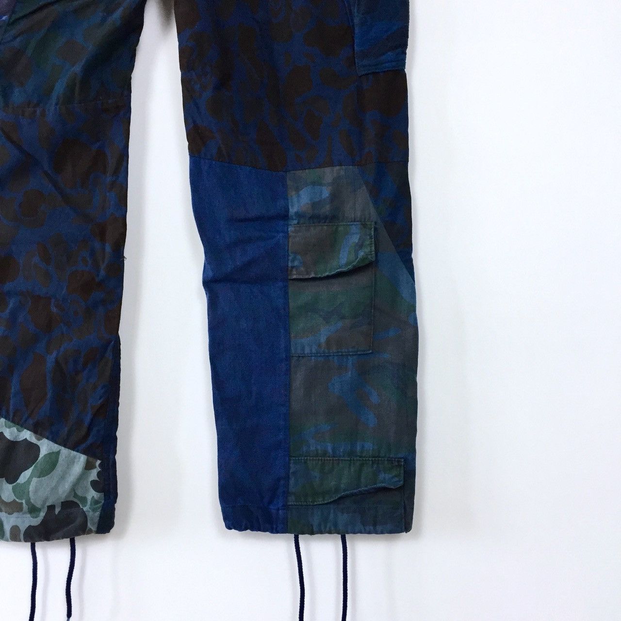 Needles REBUILD BY NEEDLES FW16 PATCHWORK CAMO PANTS Size US 32 / EU 48 - 4 Thumbnail