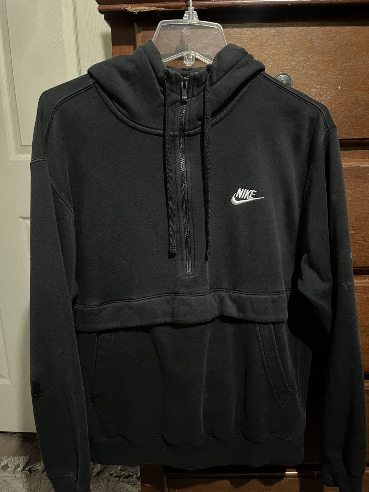 Nike Nike Half Zip Black pullover sweatshirt Size US M / EU 48-50 / 2 - 1 Thumbnail