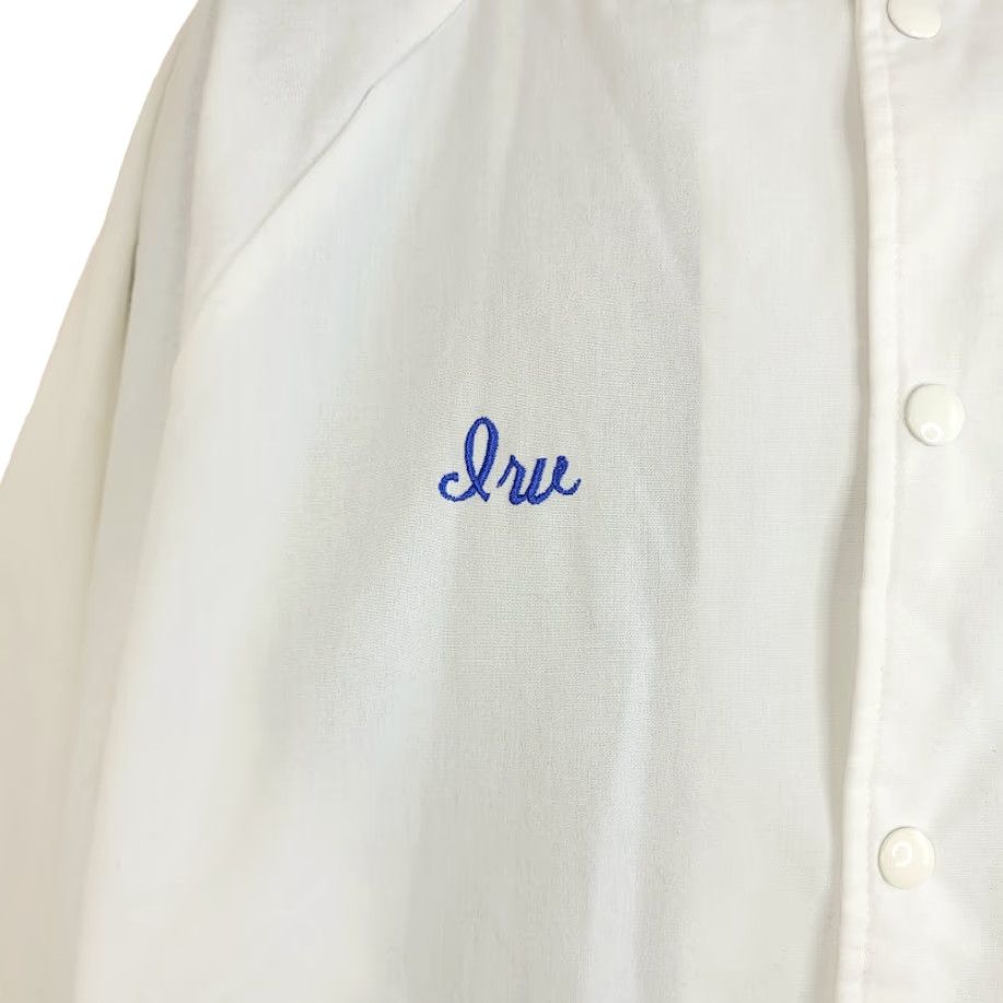 Vintage VINTAGE Elks National Hoop Shoot Bomber Jacket Mens XL 80s Made In USA Nemesis White Cotton Snap Front Sports Basketball Mens Size US XL / EU 56 / 4 - 5 Thumbnail