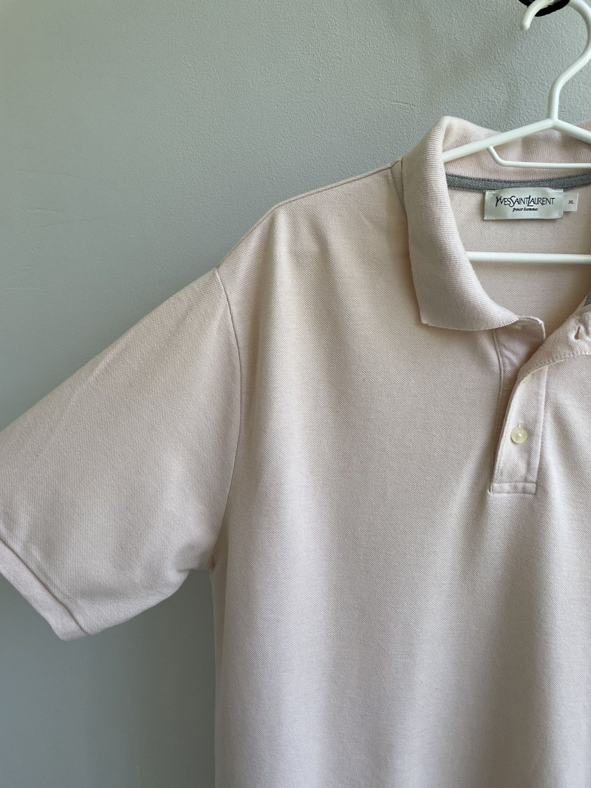 Yves Saint Laurent Yves Saint Laurent YSL Polo Shirt T Shirt Tee Vintage Luxury Size US XL / EU 56 / 4 - 3 Thumbnail