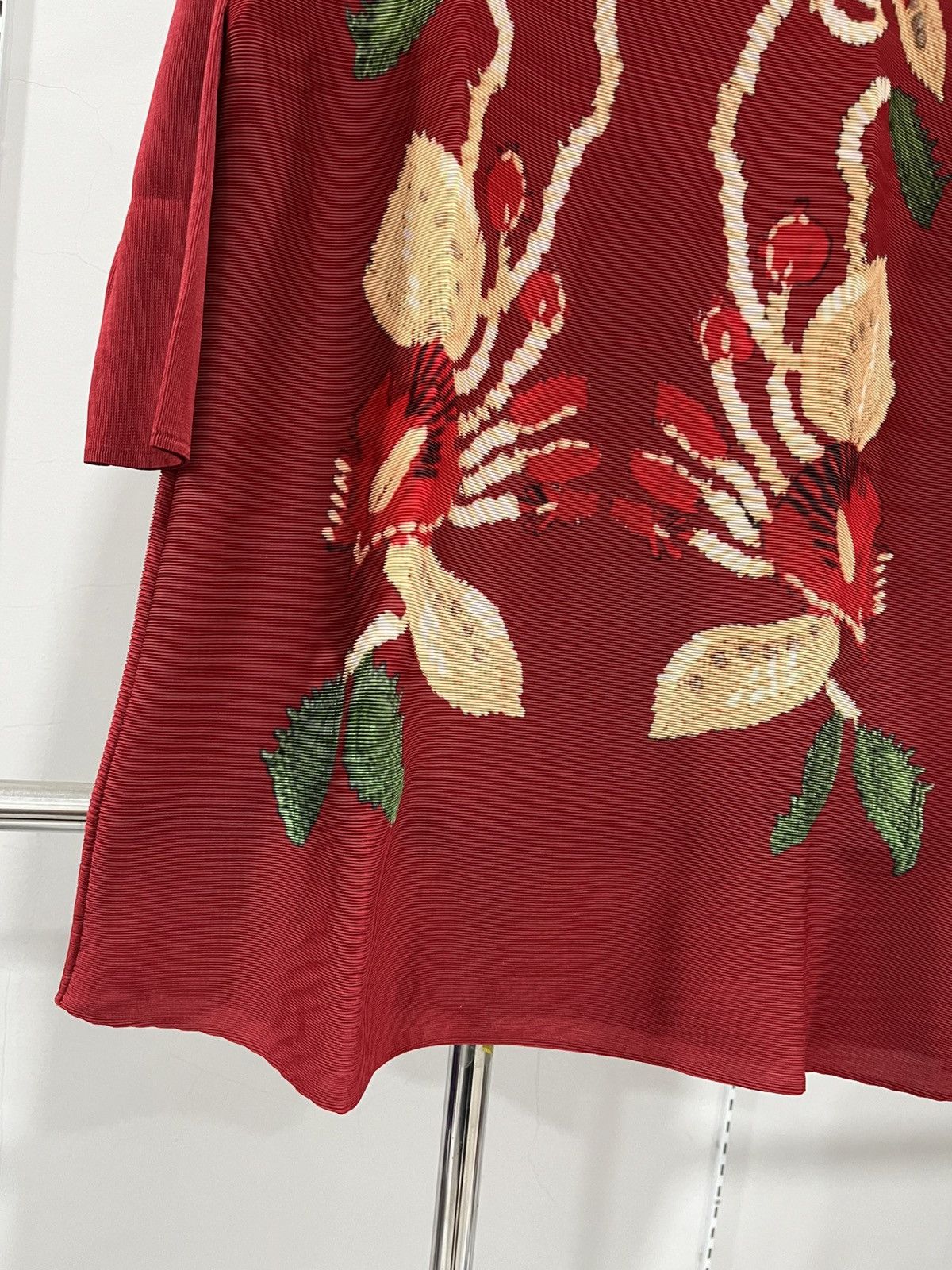 Japanese Brand Japan Floral Pleats Oversize Size XL / US 12-14 / IT 48-50 - 2 Thumbnail