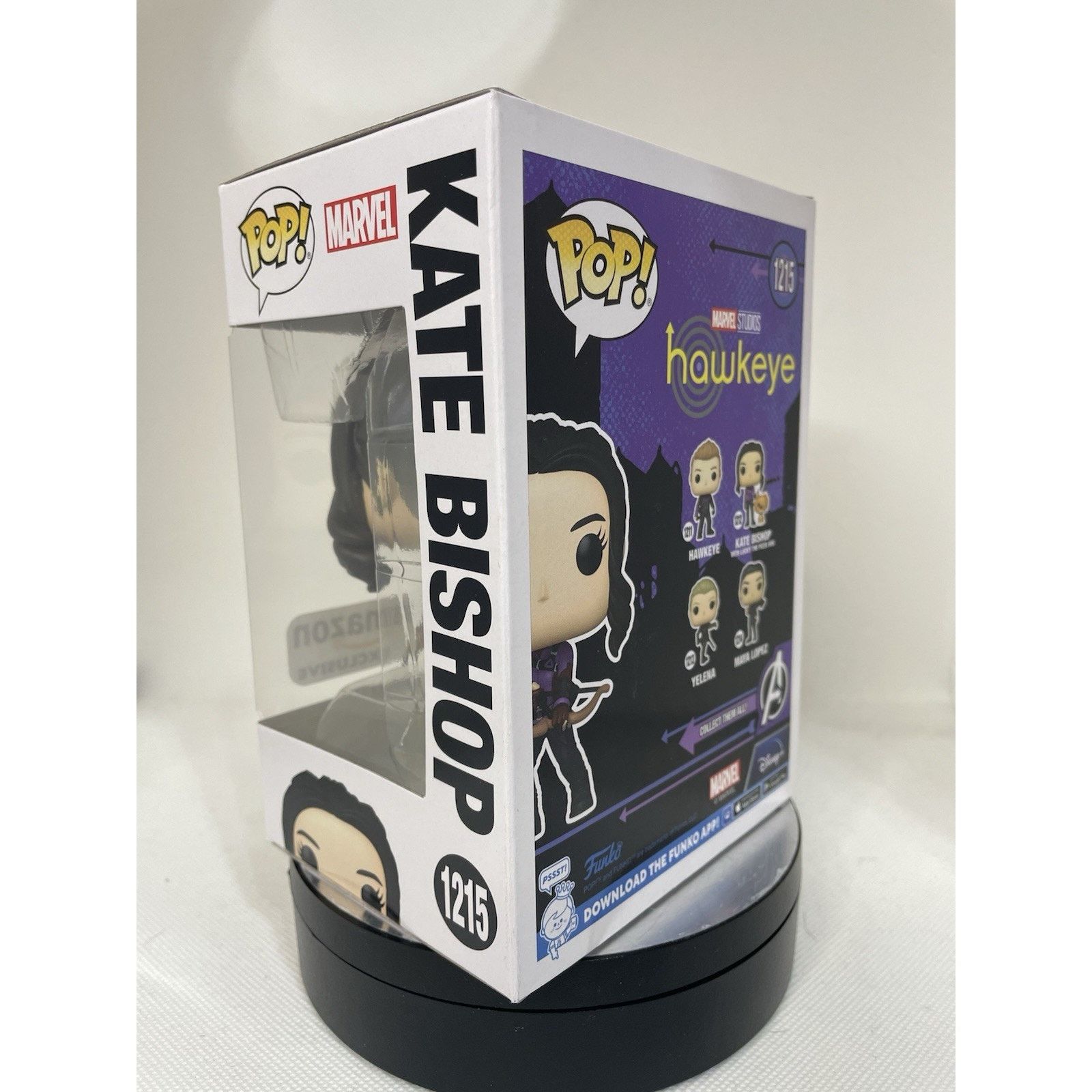 Marvel Comics Funko Pop! Kate Bishop - Amazon (Exclusive) #1215 Size ONE SIZE - 4 Thumbnail