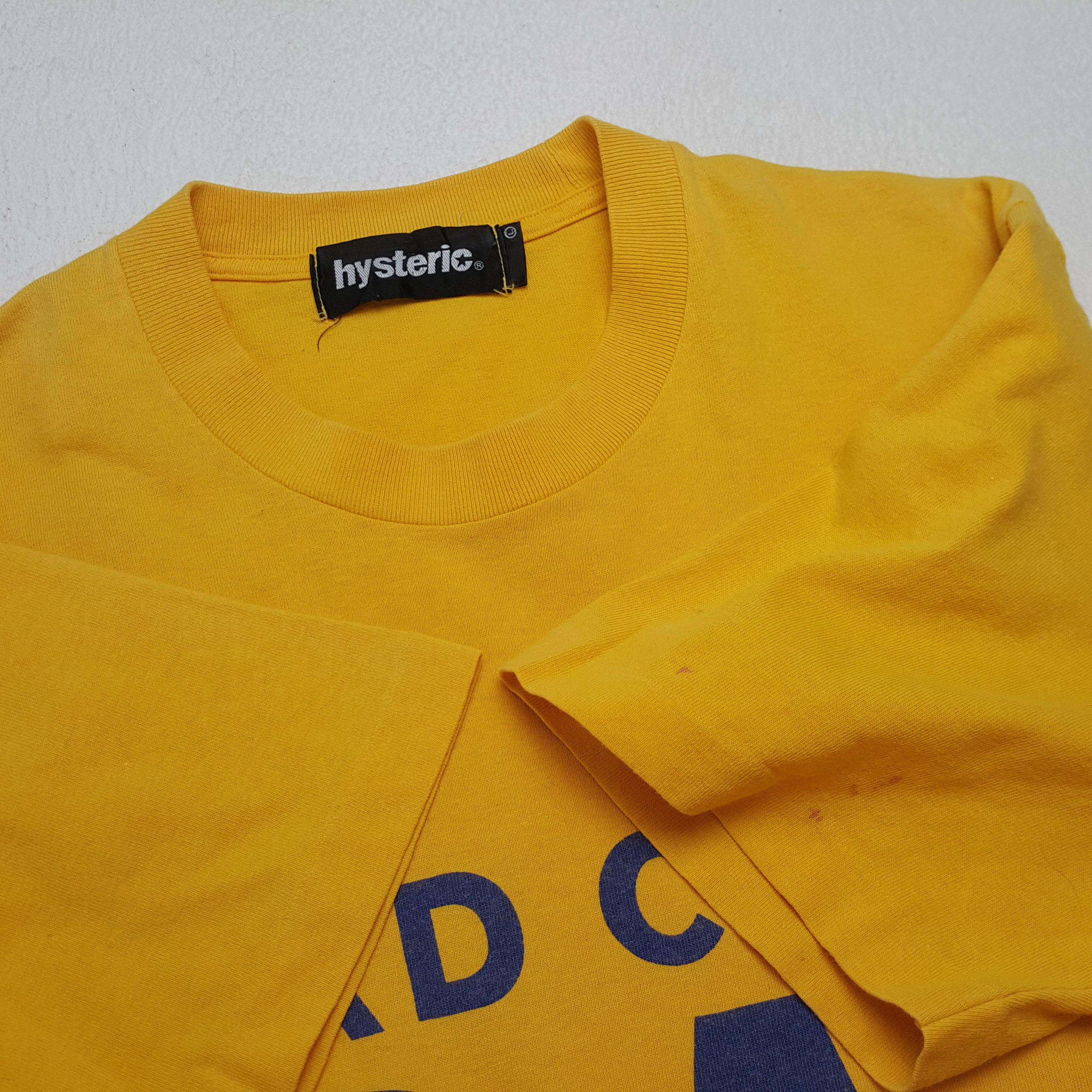 HYSTERIC GLAMOUR Japanese Brand Hard Core PA Tshirt